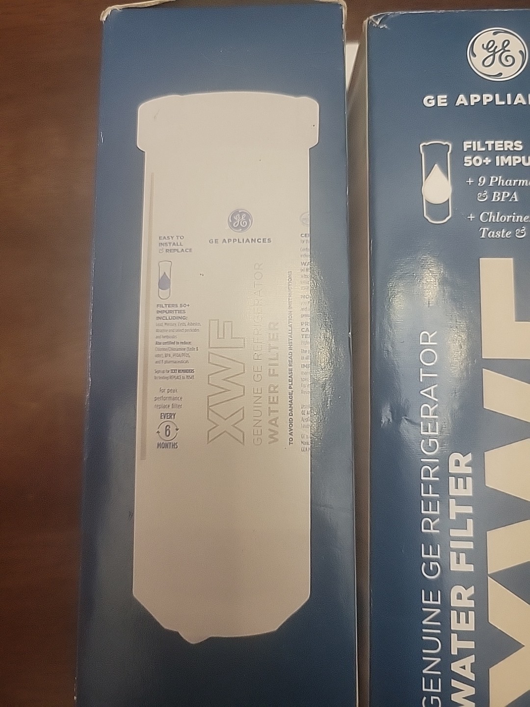 3 GE XWF Replacement Refrigerator Water Filter for GE Side by Side ,French Door