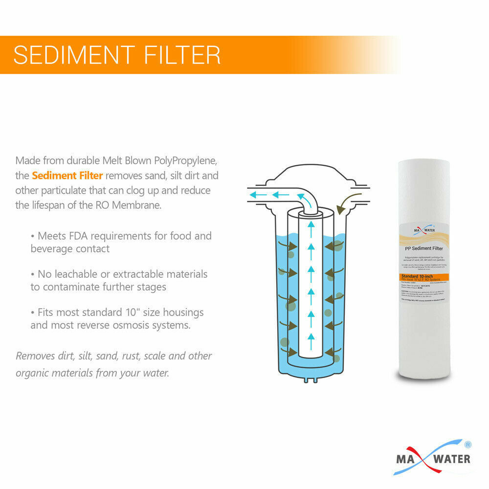 3 Stage 10″ Whole house water Softening Filter, softener, reduce remove hardness