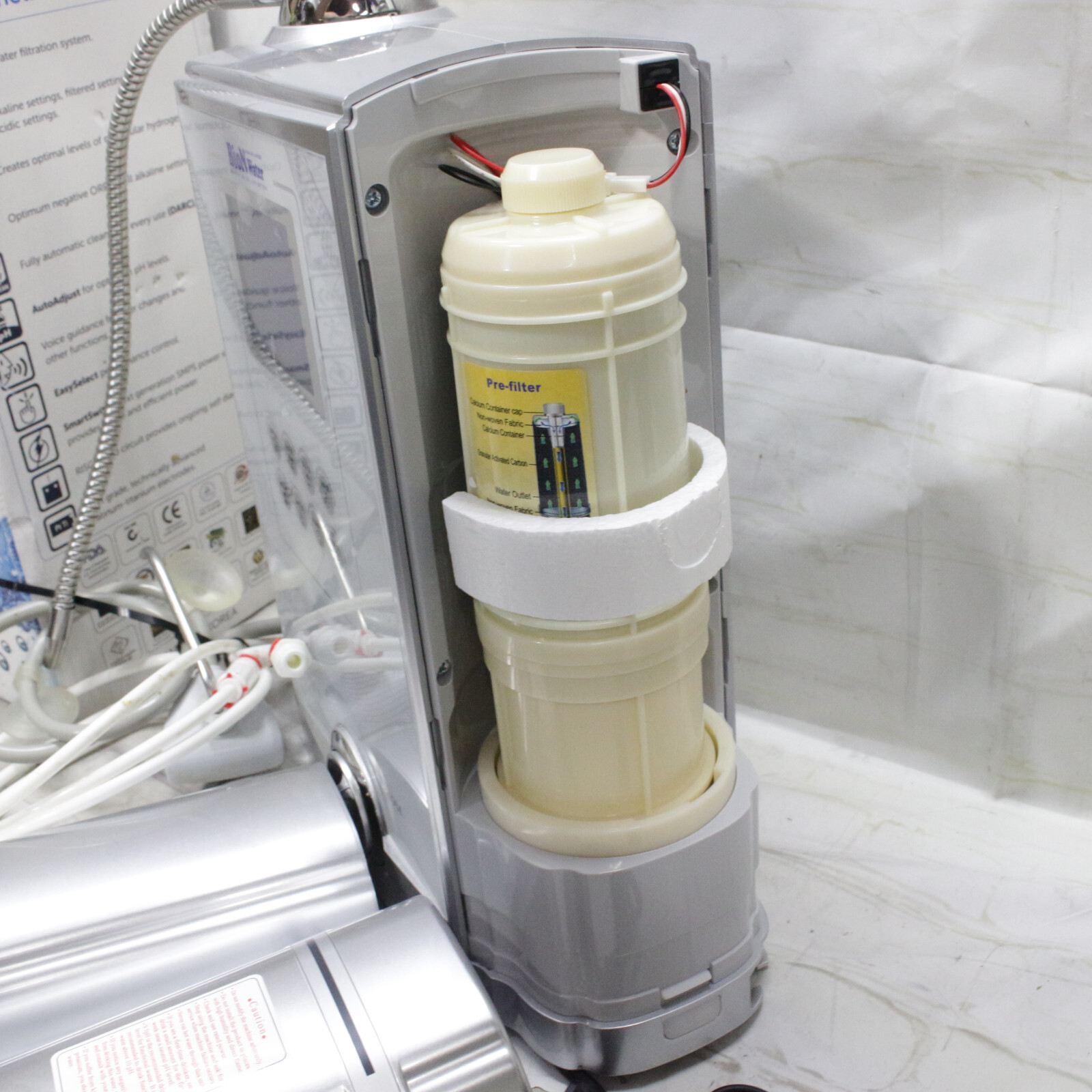 Alkaline Bion Water water filter ionizer pH balance System Read Need new Filters