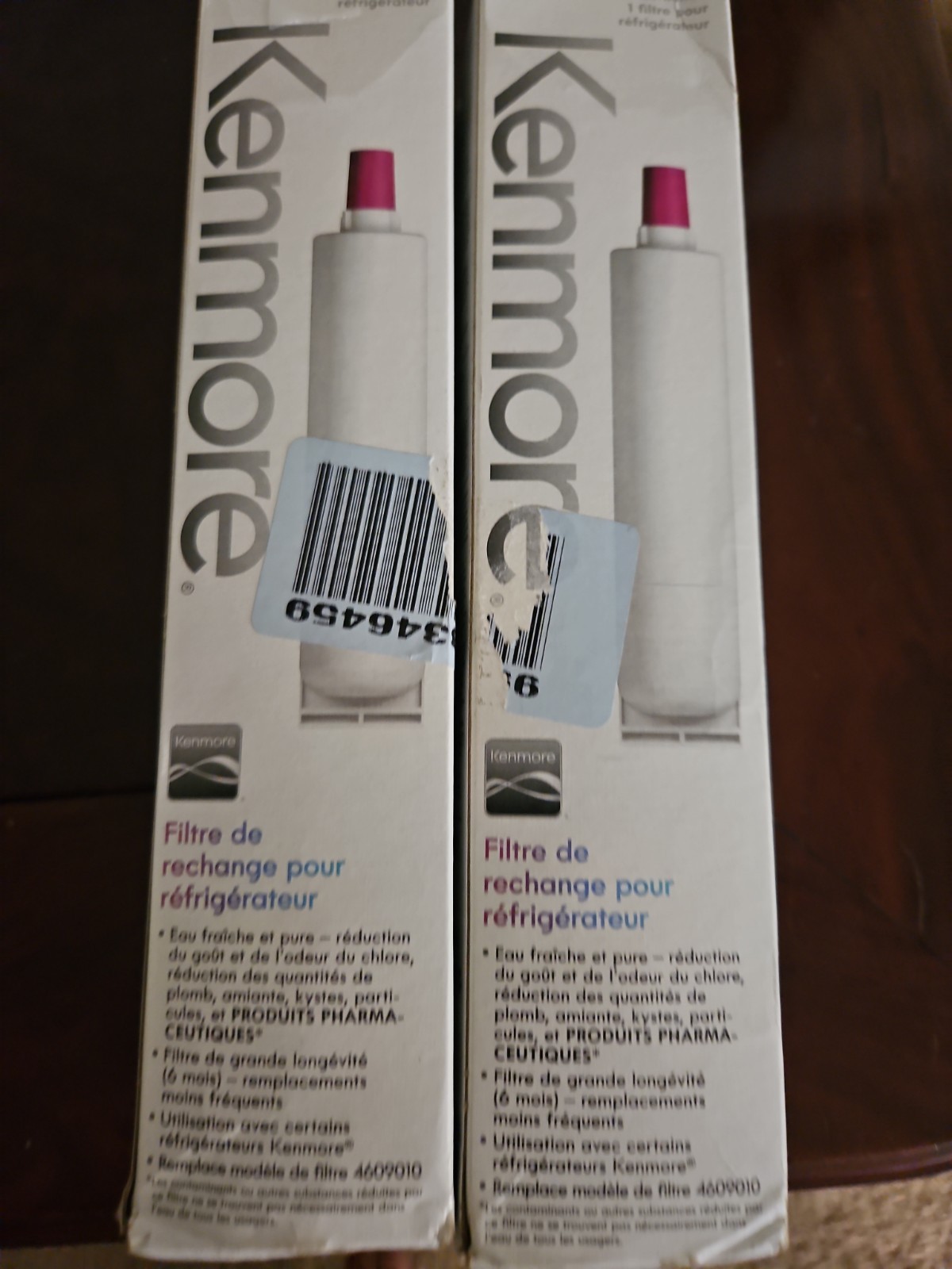 Sealed 2 Kenmore 469085 46-9085 Refrigerator Water Filter 9085 Brand New