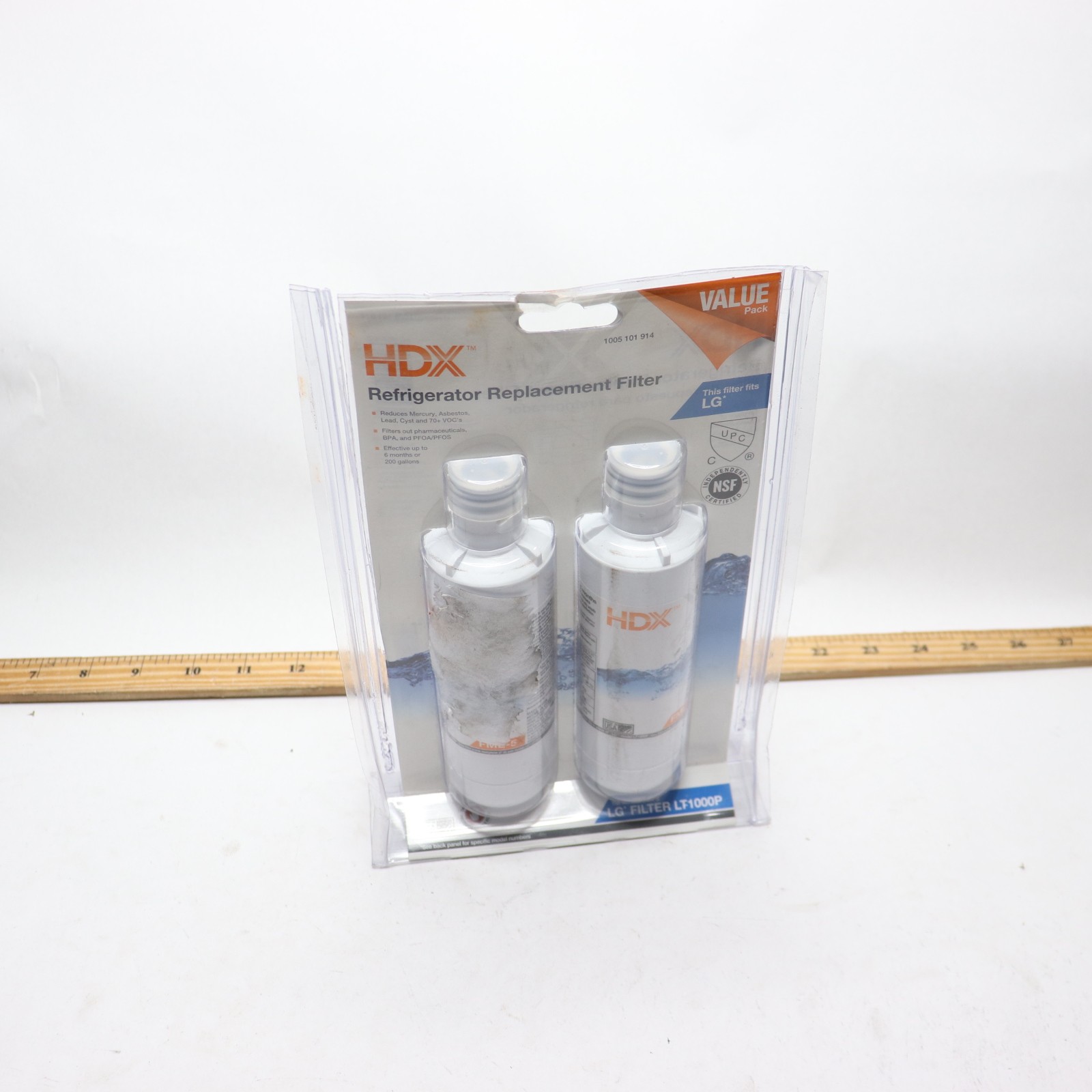 (2-Pk) HDX Refrigerator Water Filter Replacement 1005 101 914