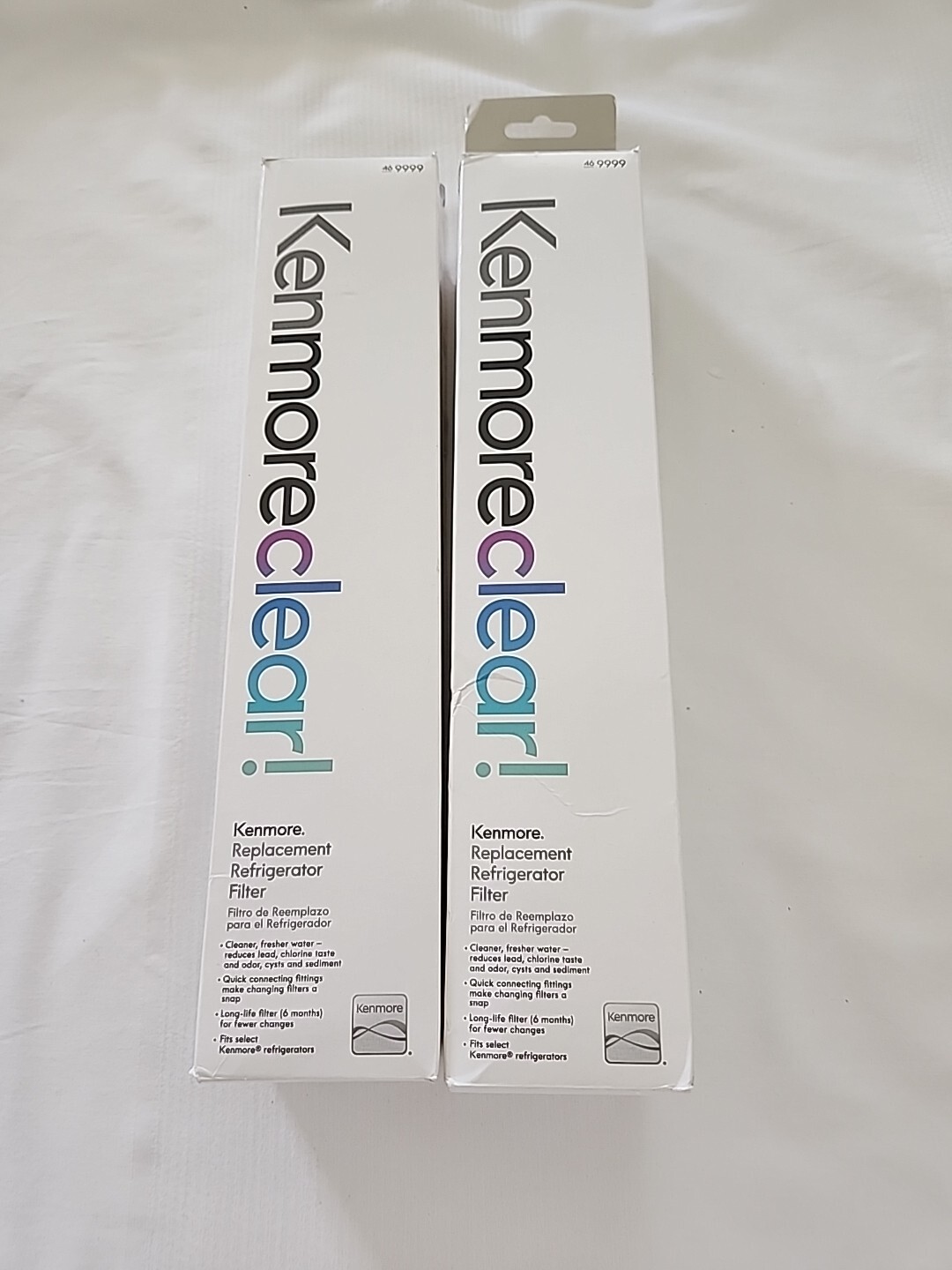 2 PACK Fit For Kenmore 46-9999 9999 Replacement Refrigerator Water Filter New