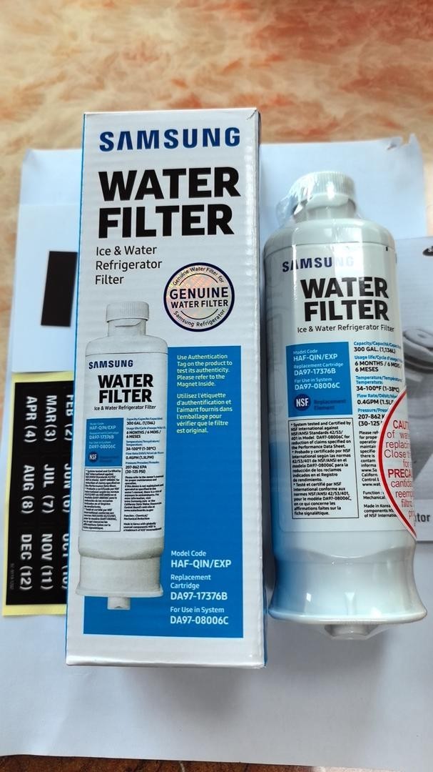 1PACK Genuine Samsung DA97-17376B HAF-QIN/EXP REFRIGERATOR Water Filter US Stock
