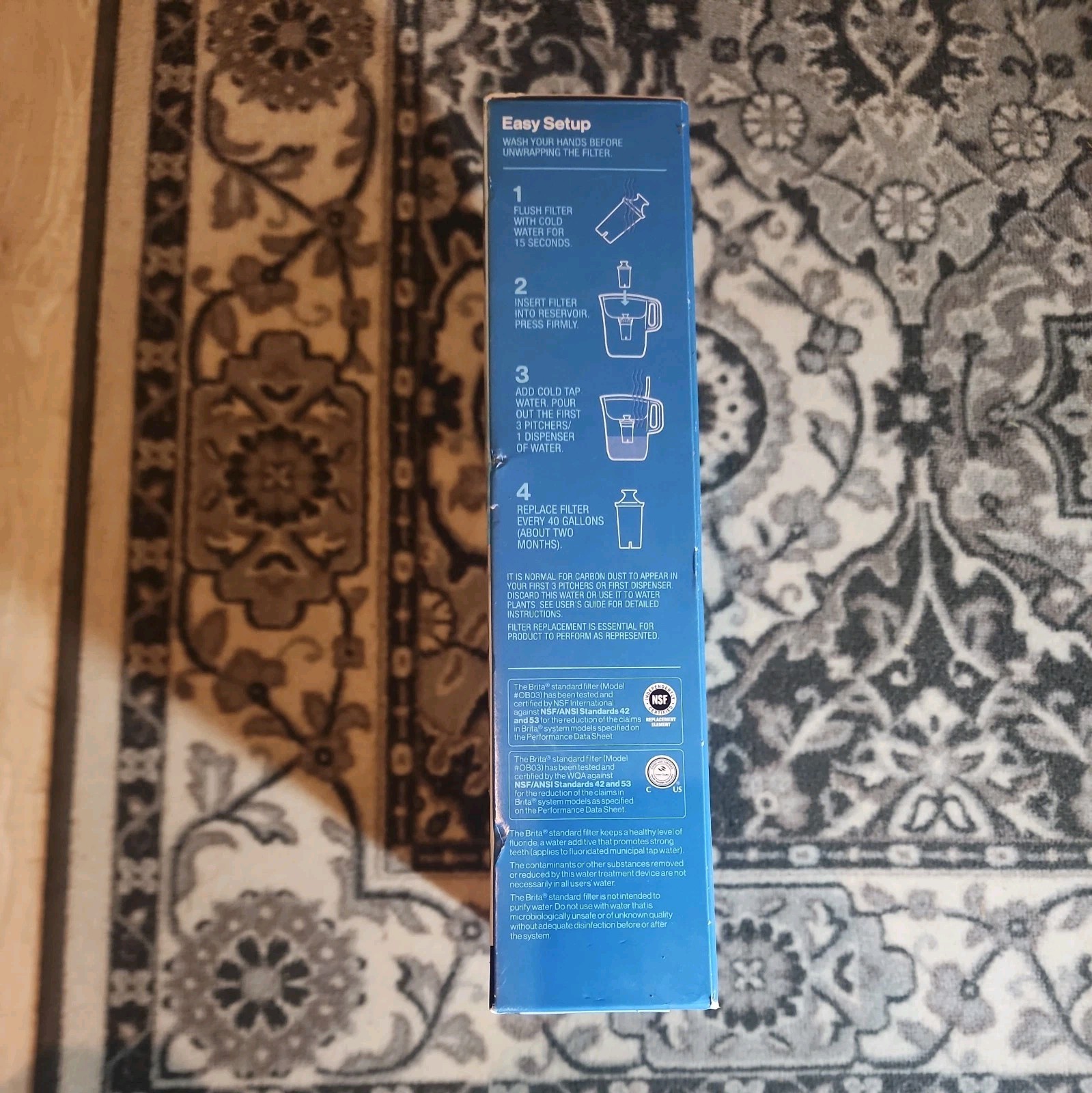 Brita Standard Replacement Water Filter – 8 Pack
