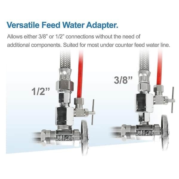 APEC Water Systems Reverse Osmosis 50 GPD Alkaline Water Filtration System