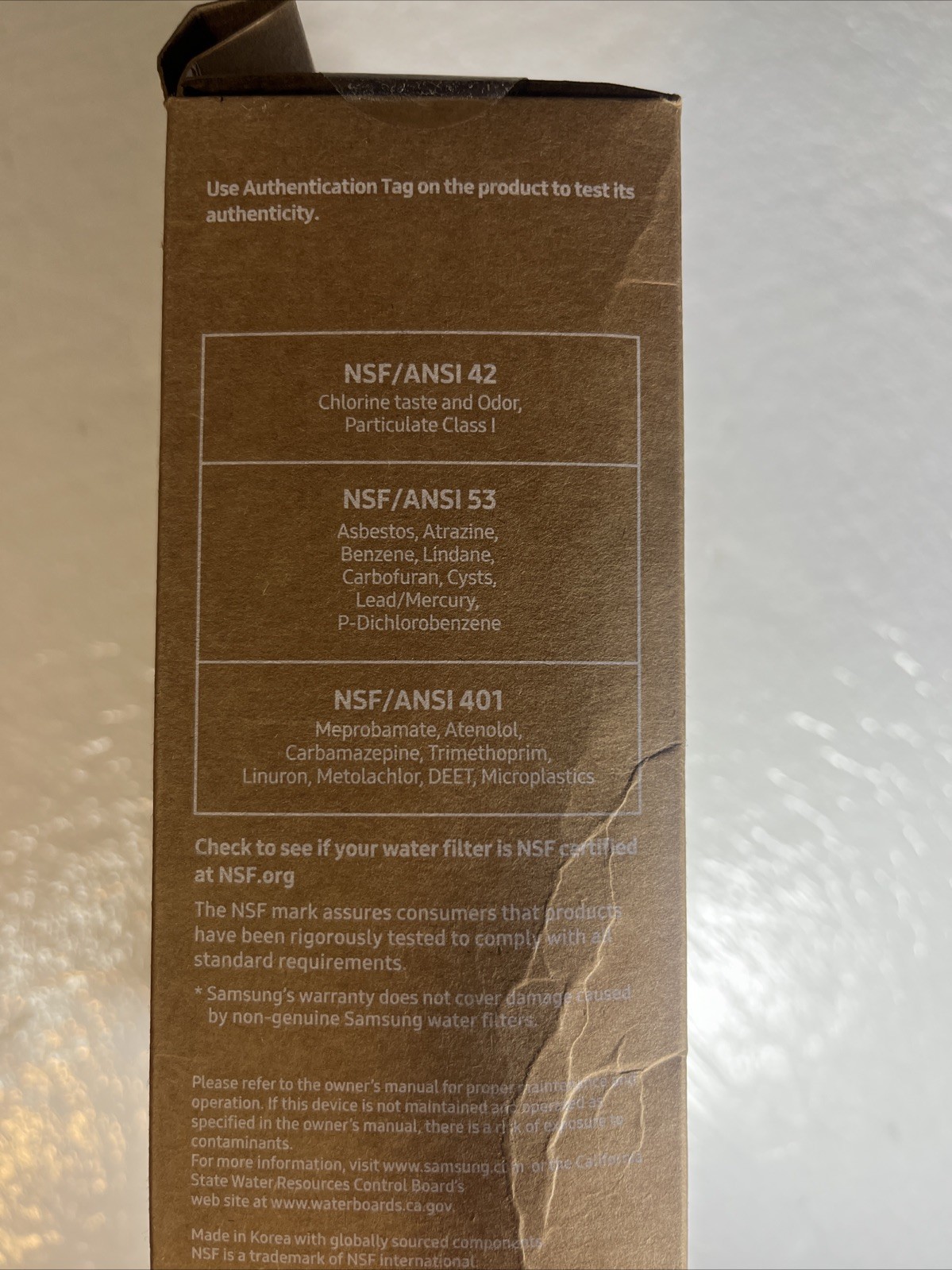 3PACK Genuine Samsung DA97-17376B HAF-QIN/EXP REFRIGERATOR Water Filter US Stock