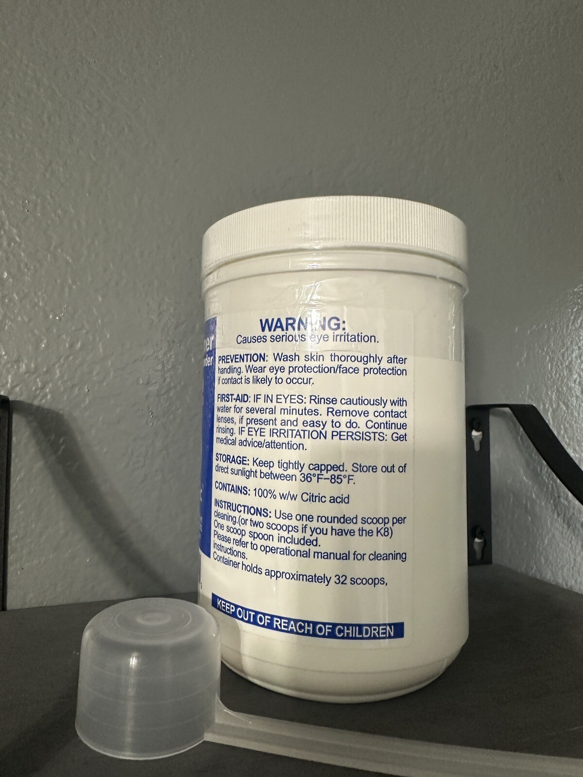 Original Enagic-Cleaner Cleaning Powder KANGEN Alkaline Water LEVELUK 2LB 1KG