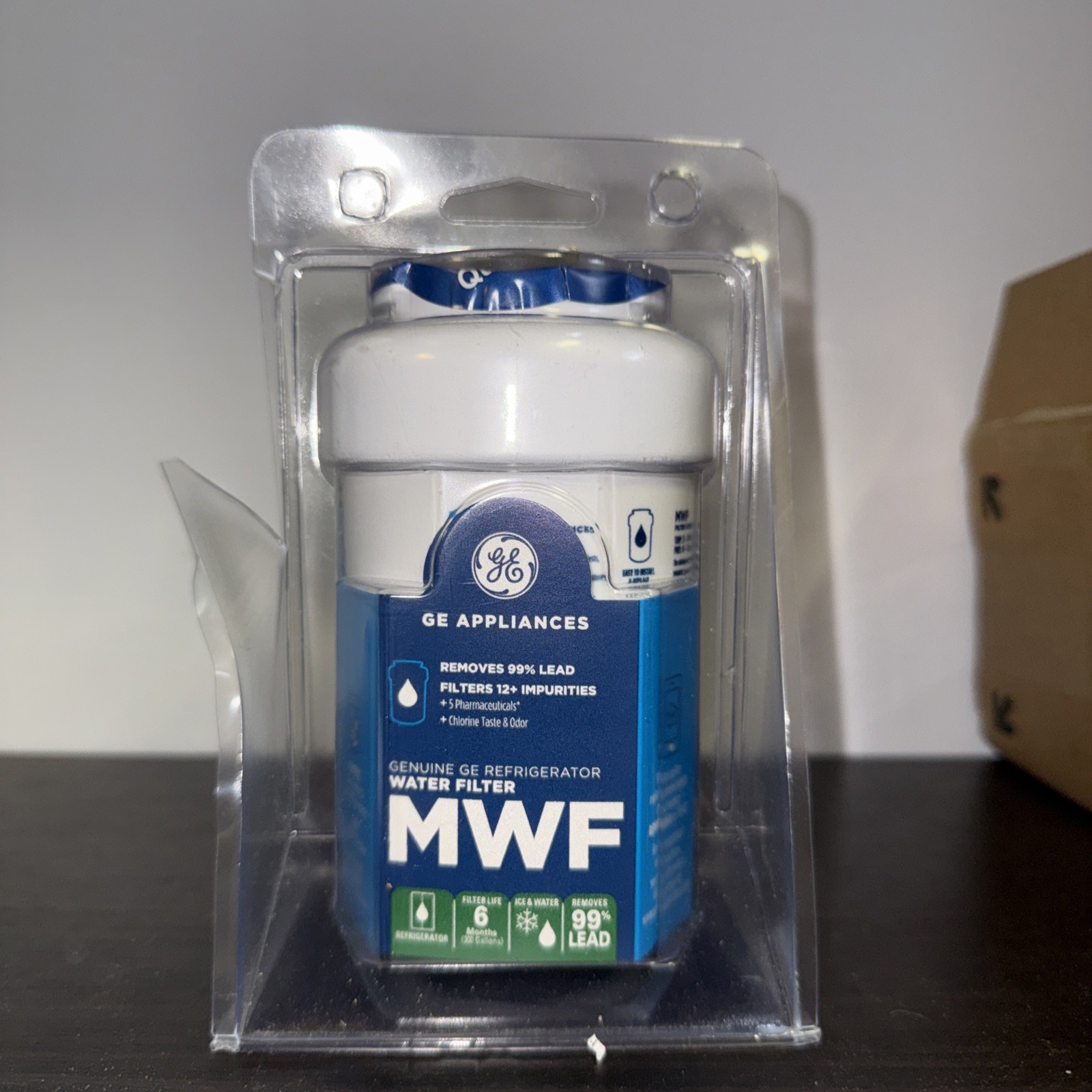 GE Appliances Genuine Refrigerator Water Filter MWF