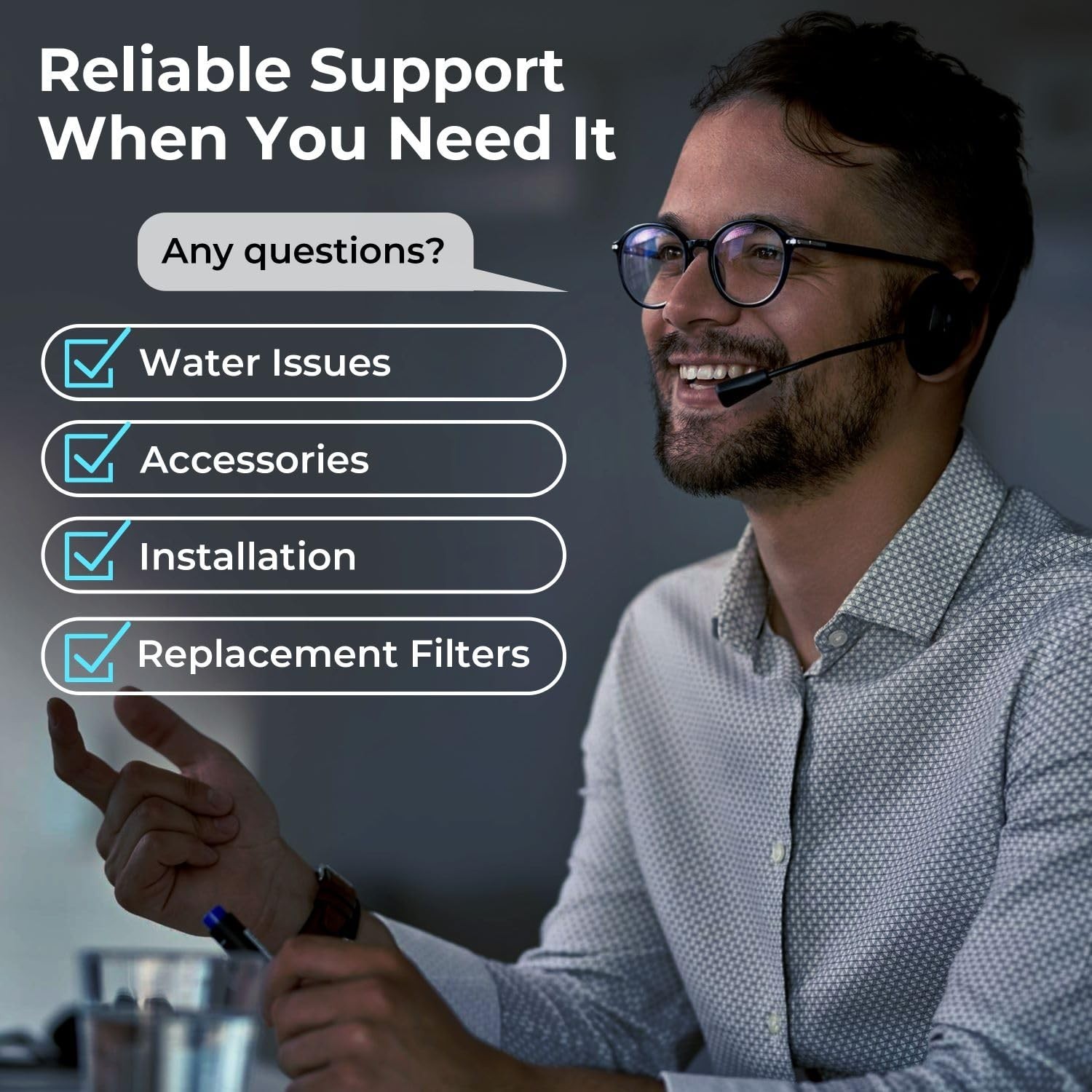 iSpring WCS50KG+RO5004F, Whole House Water Softener & Under Sink Reverse Osmosis