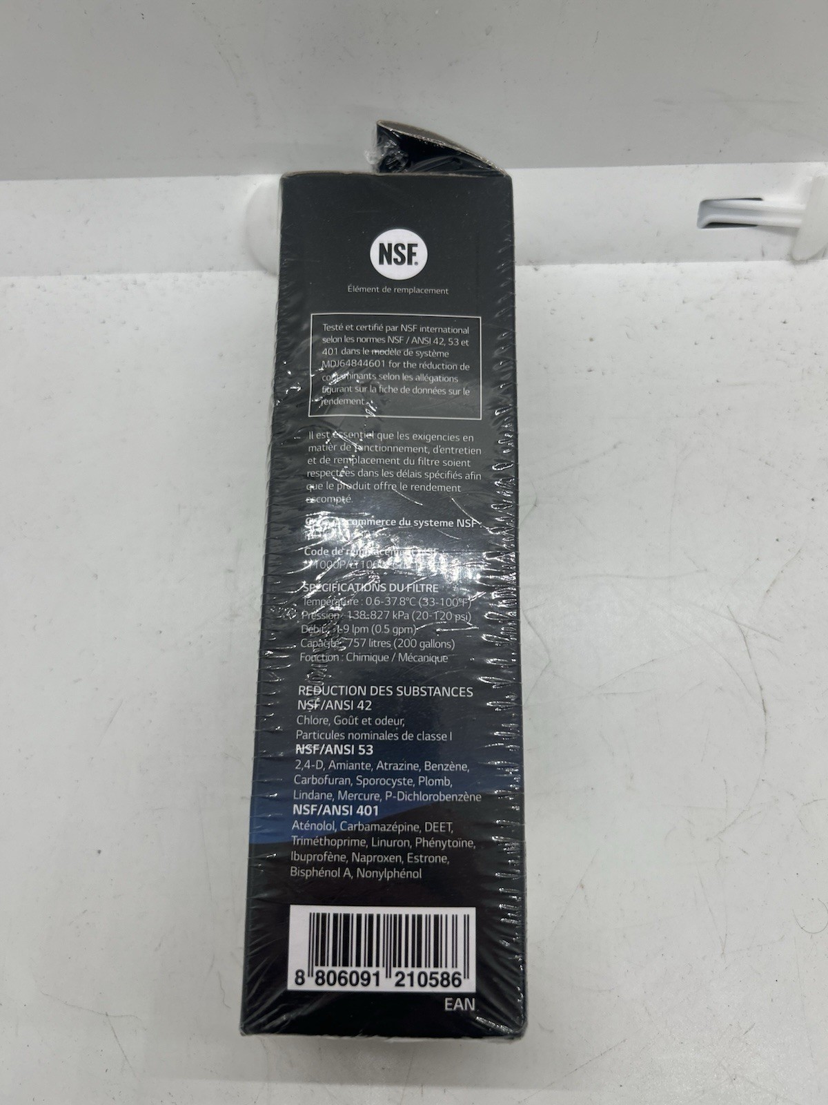 Refrigerator Water Filter LG LT1000P 200 Gallon Capacity Replacement NIB Filters