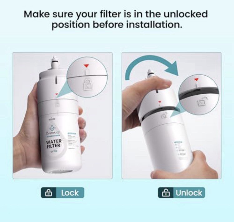 EDRARXD1 Refrigerator Water Filter Replacement Compatible PACK OF TWO NIB