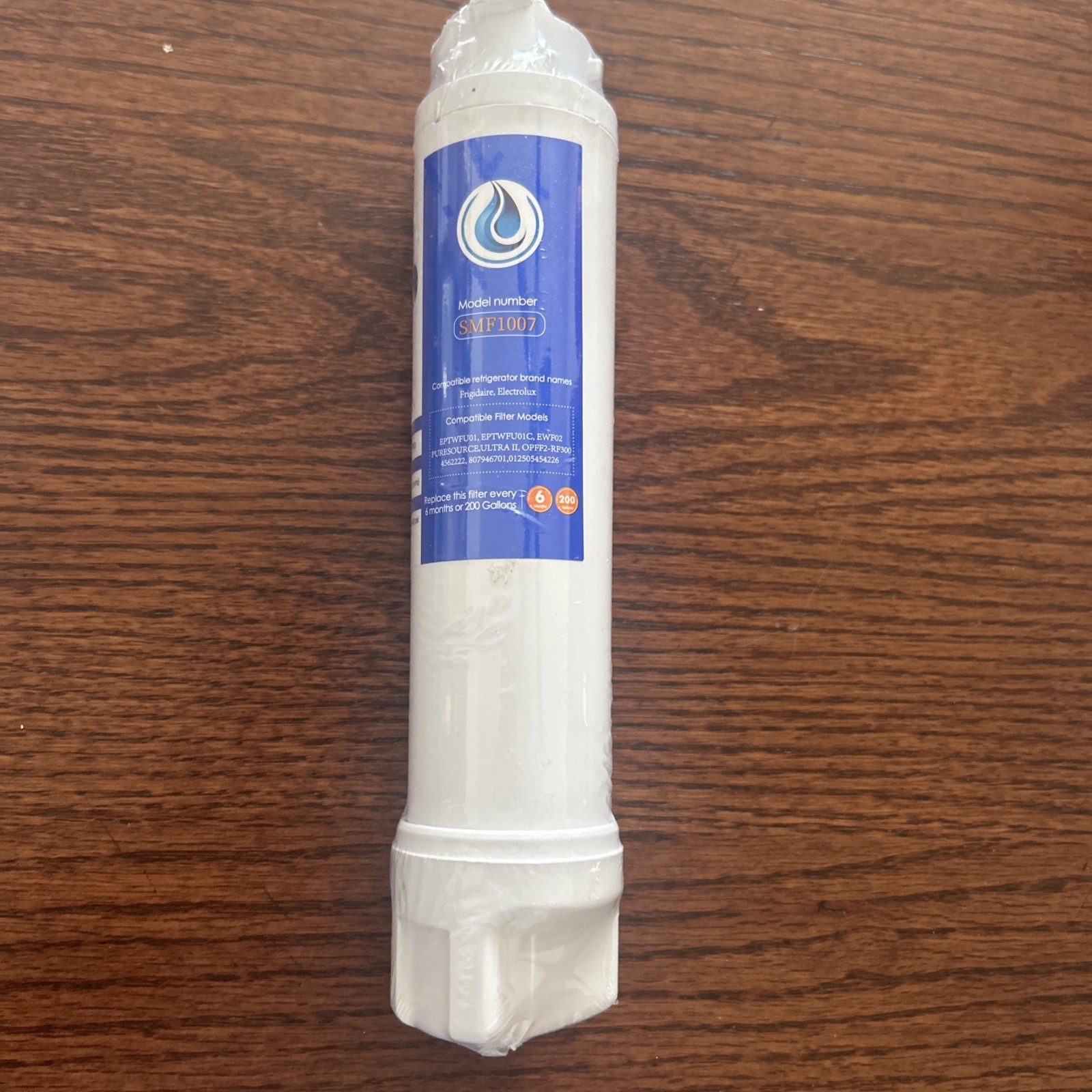 4U Pure SMF1007 Replacement Water Filter – Refrigerator – 200 Gallons – Sealed