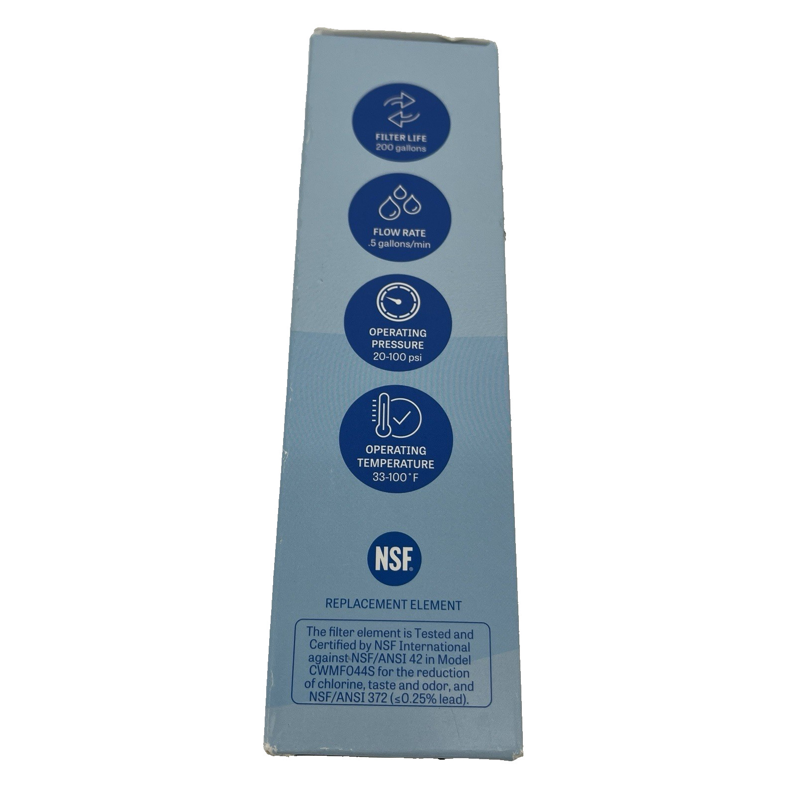 Mist LT1000P Water Filter Replacement, Compatible For LG Model CWMF044