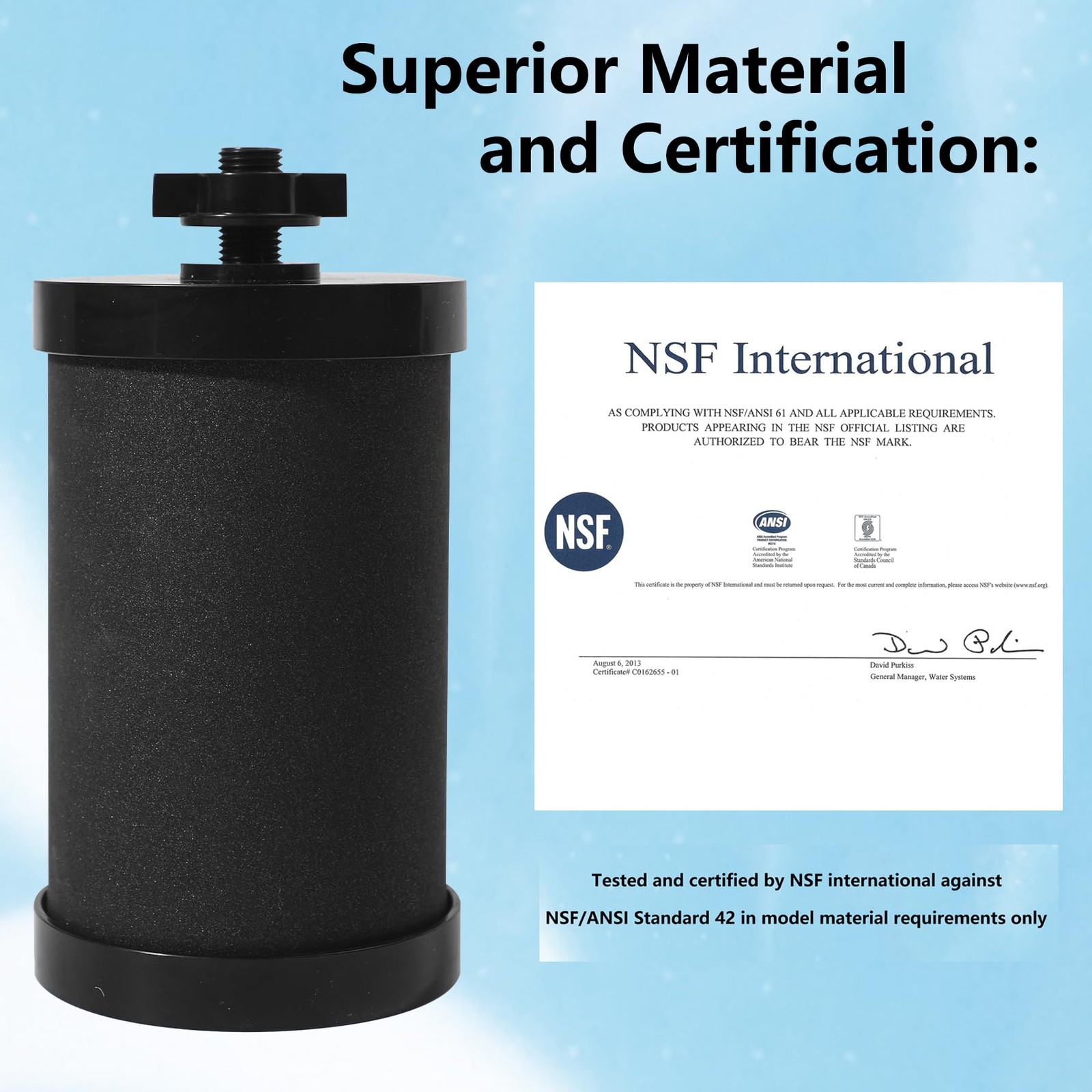2387 Filter Replacement Compatible with Alexapure Water Filter System, for Al…