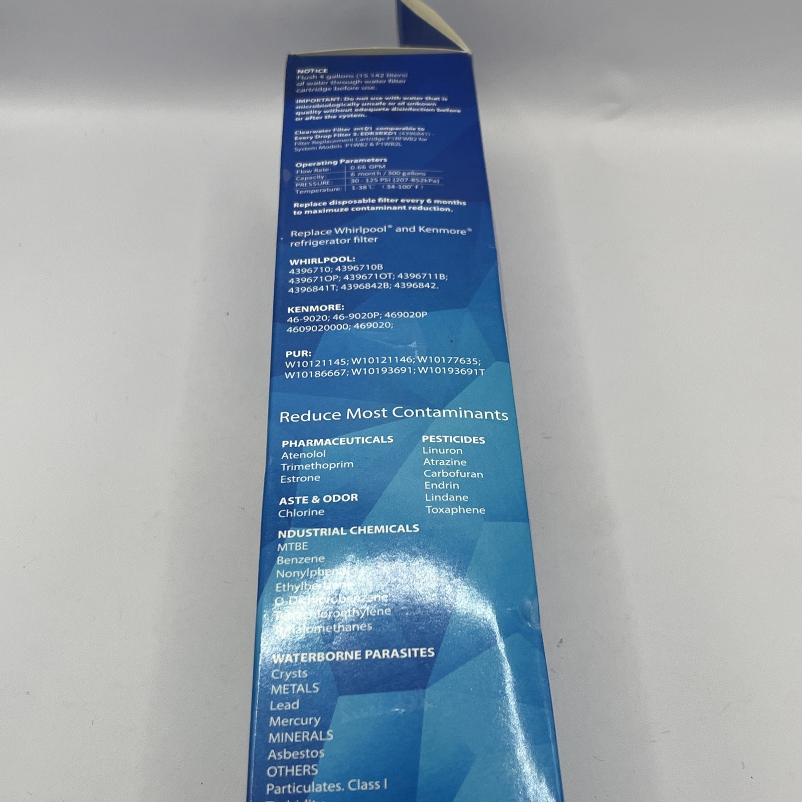 Mountain Flow Model EDR3RXD3 Refrigerator Water Filter Sealed BRAND NEW