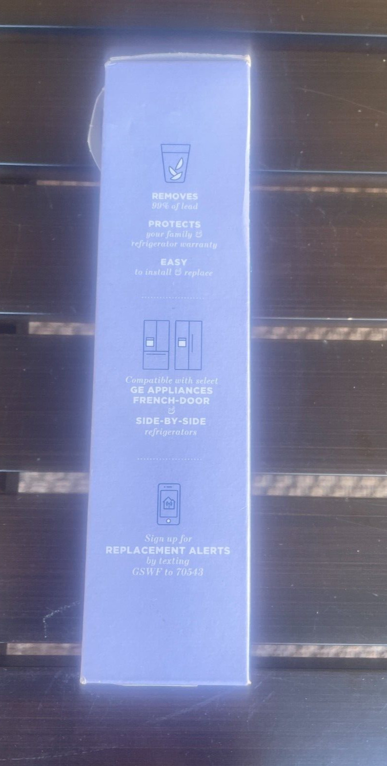 GSFW Water Filter NIB General Electric GE Appliances Side-by-Side & French Fridg