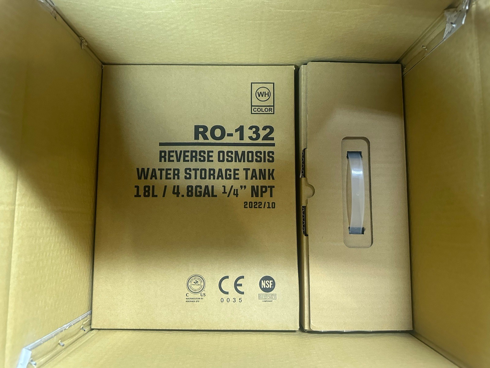 Express Water RO5DX Reverse Osmosis Filtration NSF Certified 5 Stage RO Open Box