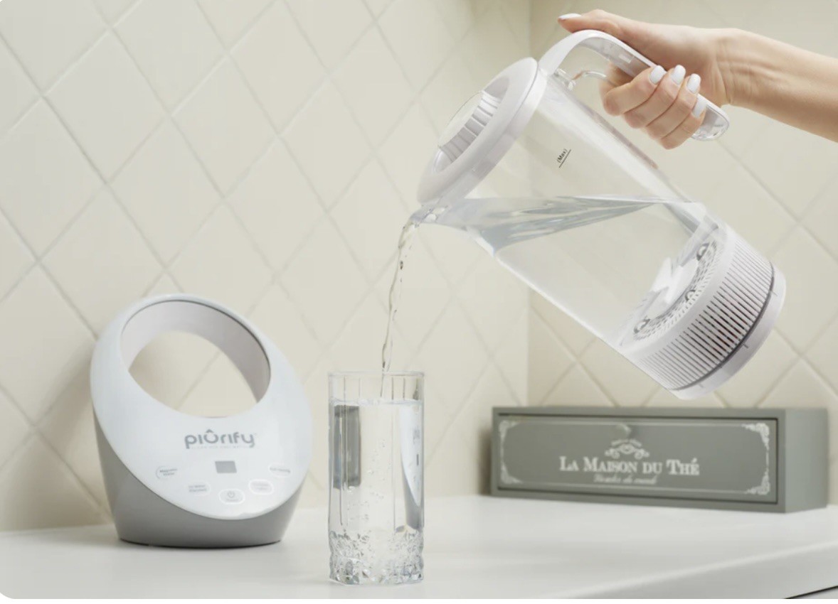 Piurify Hydrogenator Water Machine Pitcher Hydrogen Magnetic H2O Water BPA Free