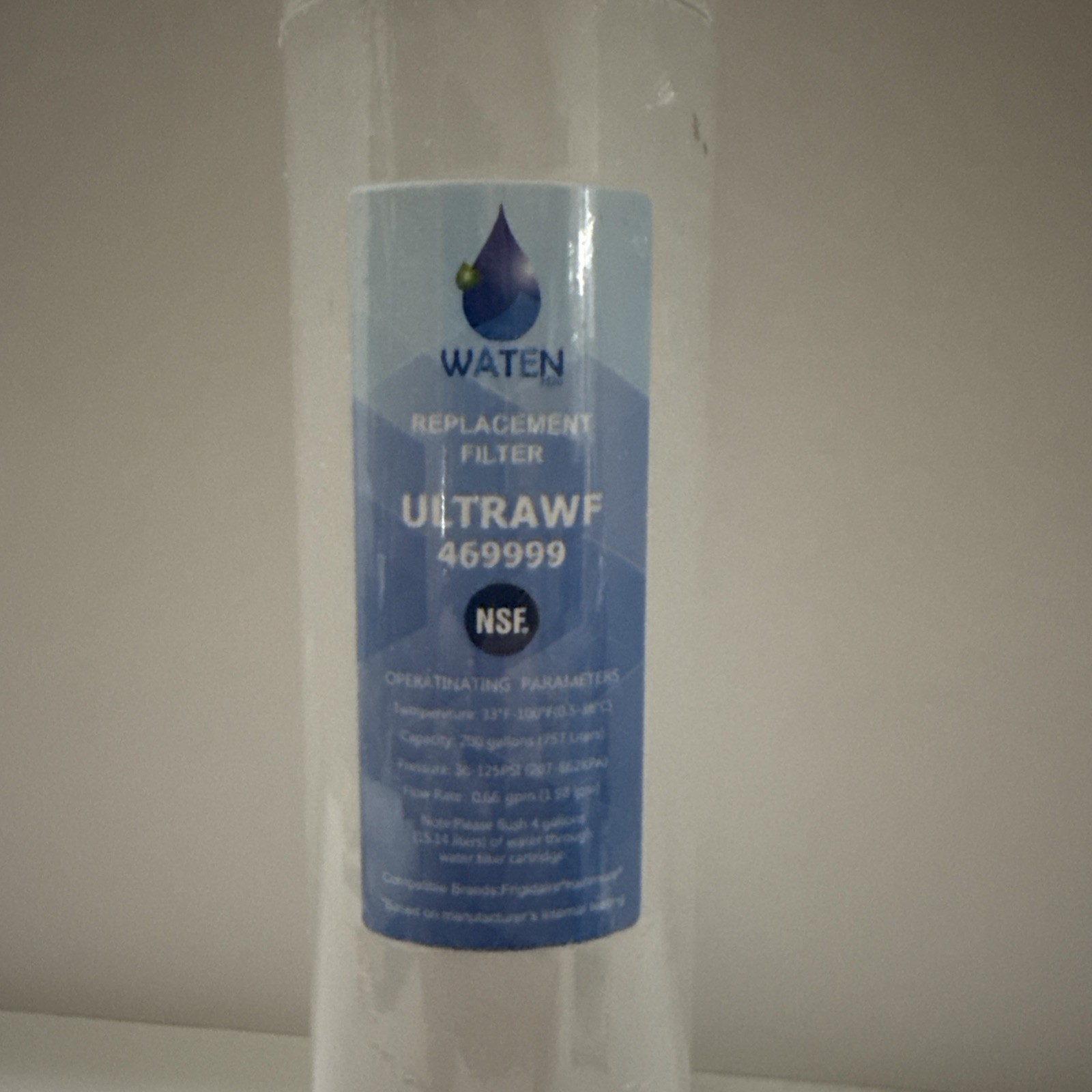 Waten WF3CB 469999 Replacement Filter for Frigidaire Kenmore H2O Sealed No Box