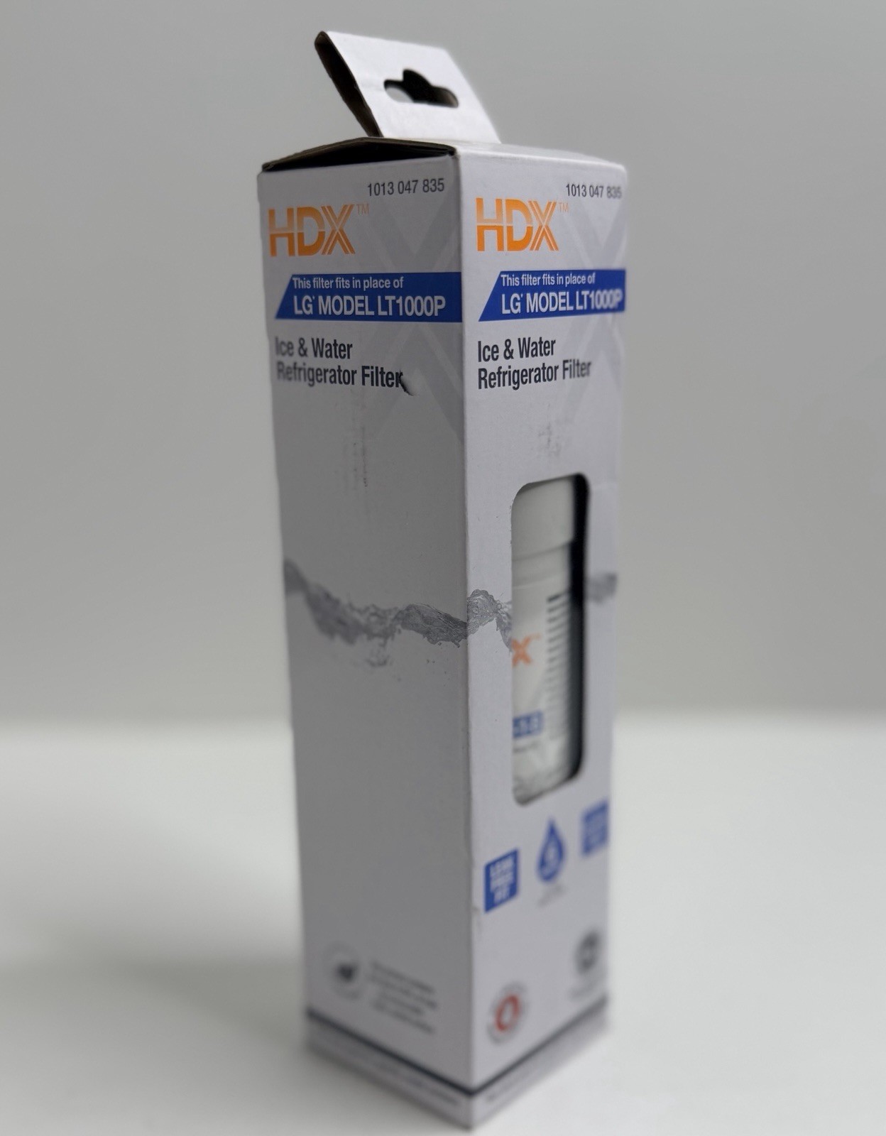 Refrigerator Water Filter, HDX Fits LG model LT1000P Open Box But Factory Sealed