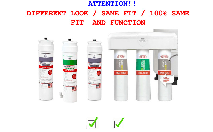 AFC-DP-ROM,Compatible with Dupont WFROM1000X Reverse Osmosis Membrane Cartridge