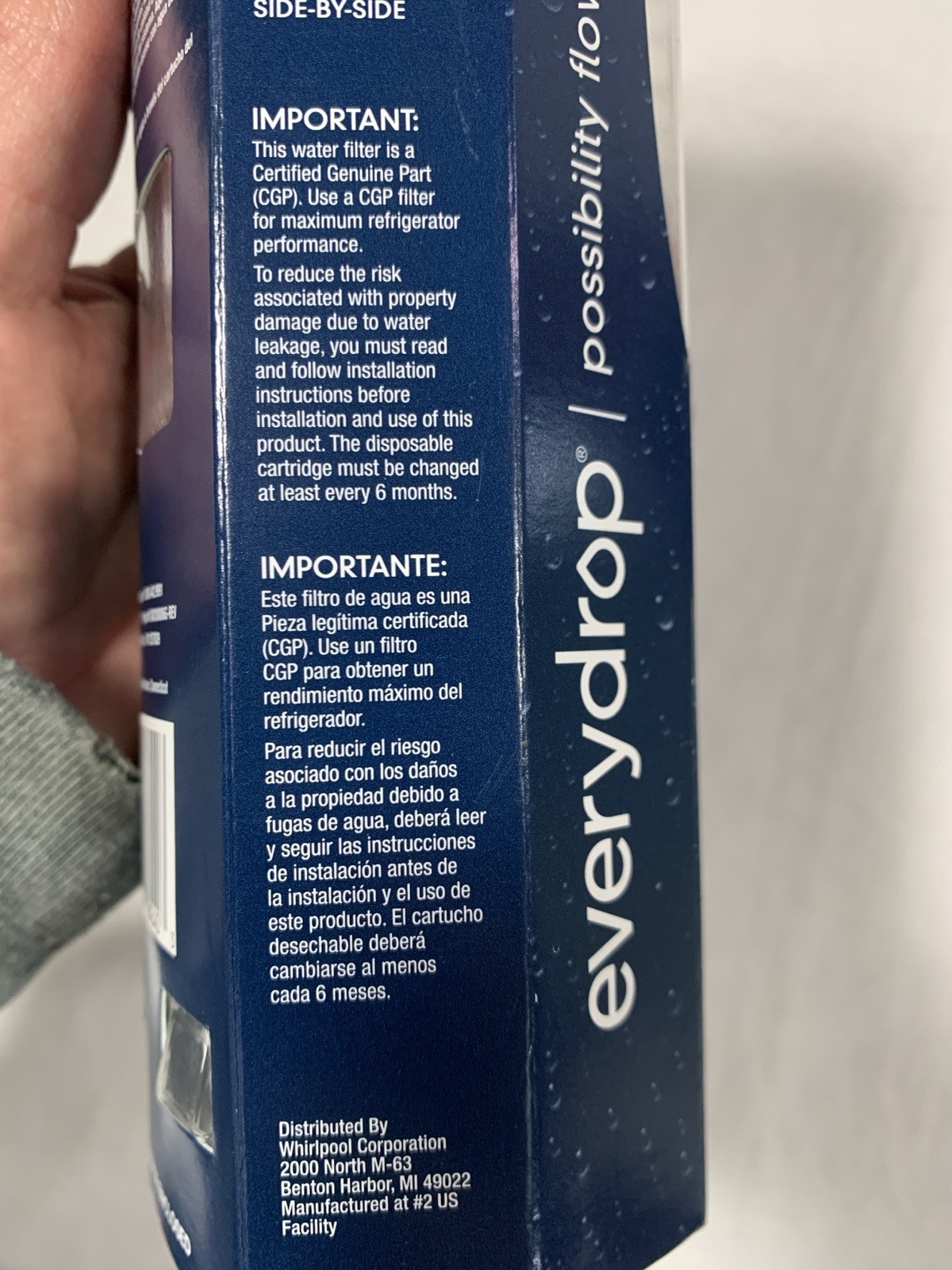 EveryDrop EDR4RXD1 Ice and Water Refrigerator Water Filter 4 (2 Available)