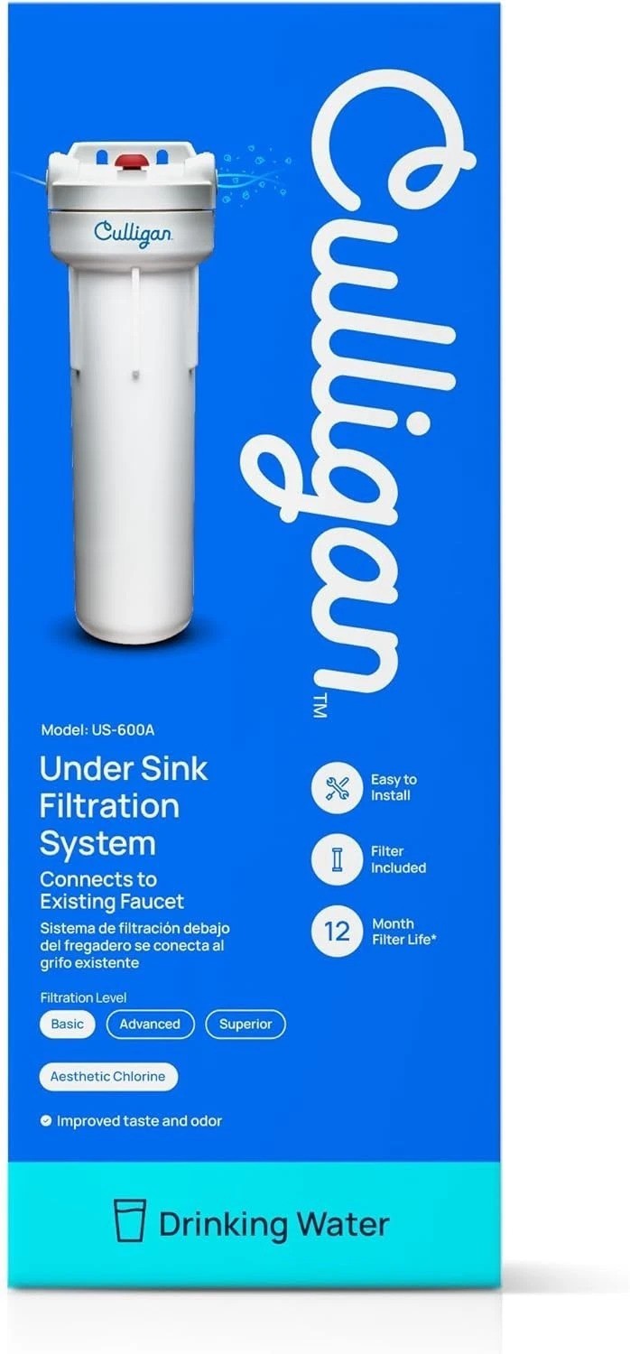 Cleaner Water at Your Tap: Under-Sink Filter with Easy Installation & Durability