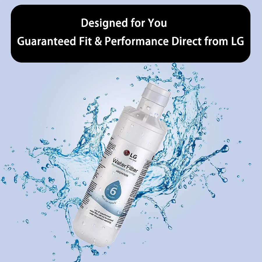 LG LT1000P Replacement Refrigerator Refresh Ice Water Filter ADQ747935 US