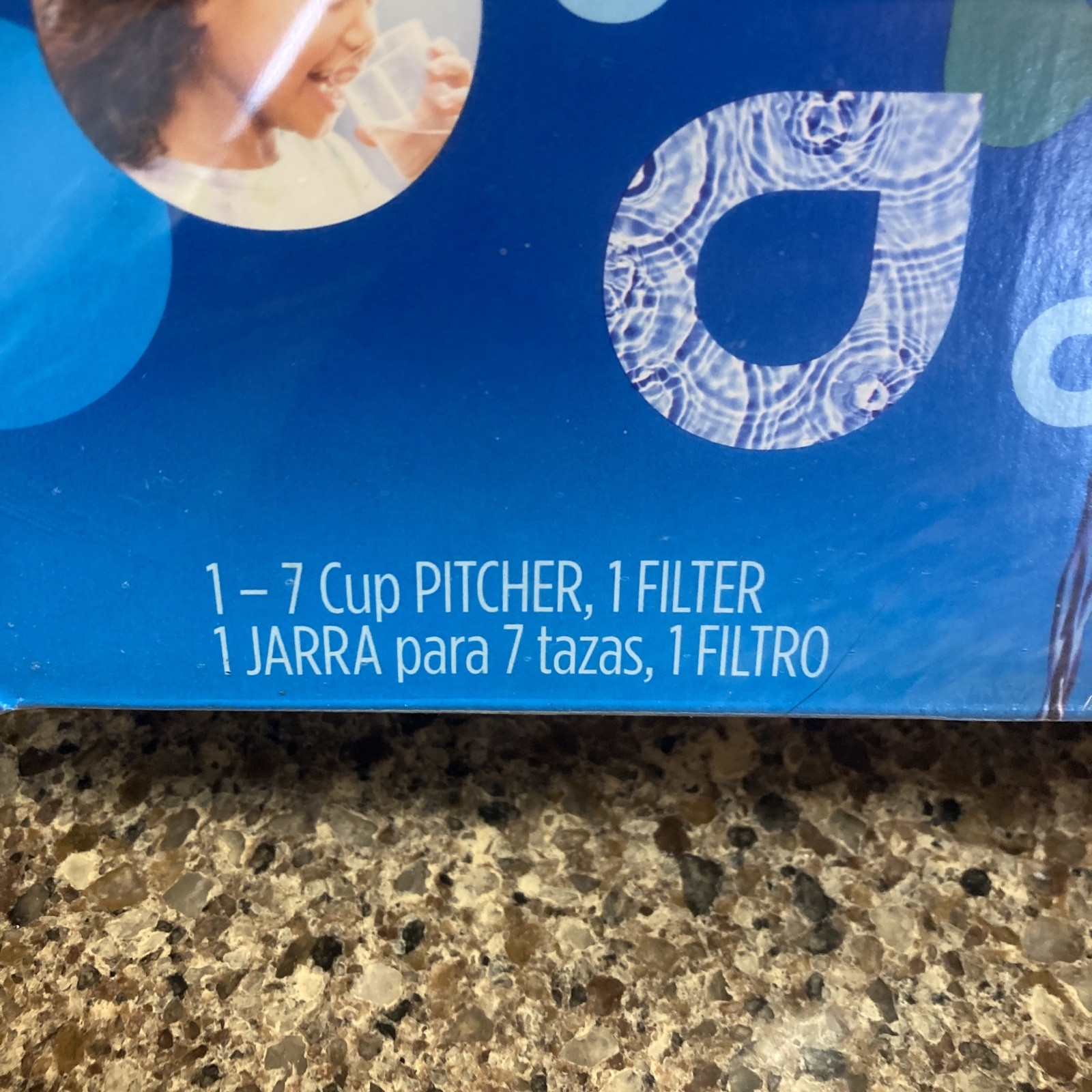 PUR 7 Cup Water Pitcher Filtration System Filters Chlorine & Mercury