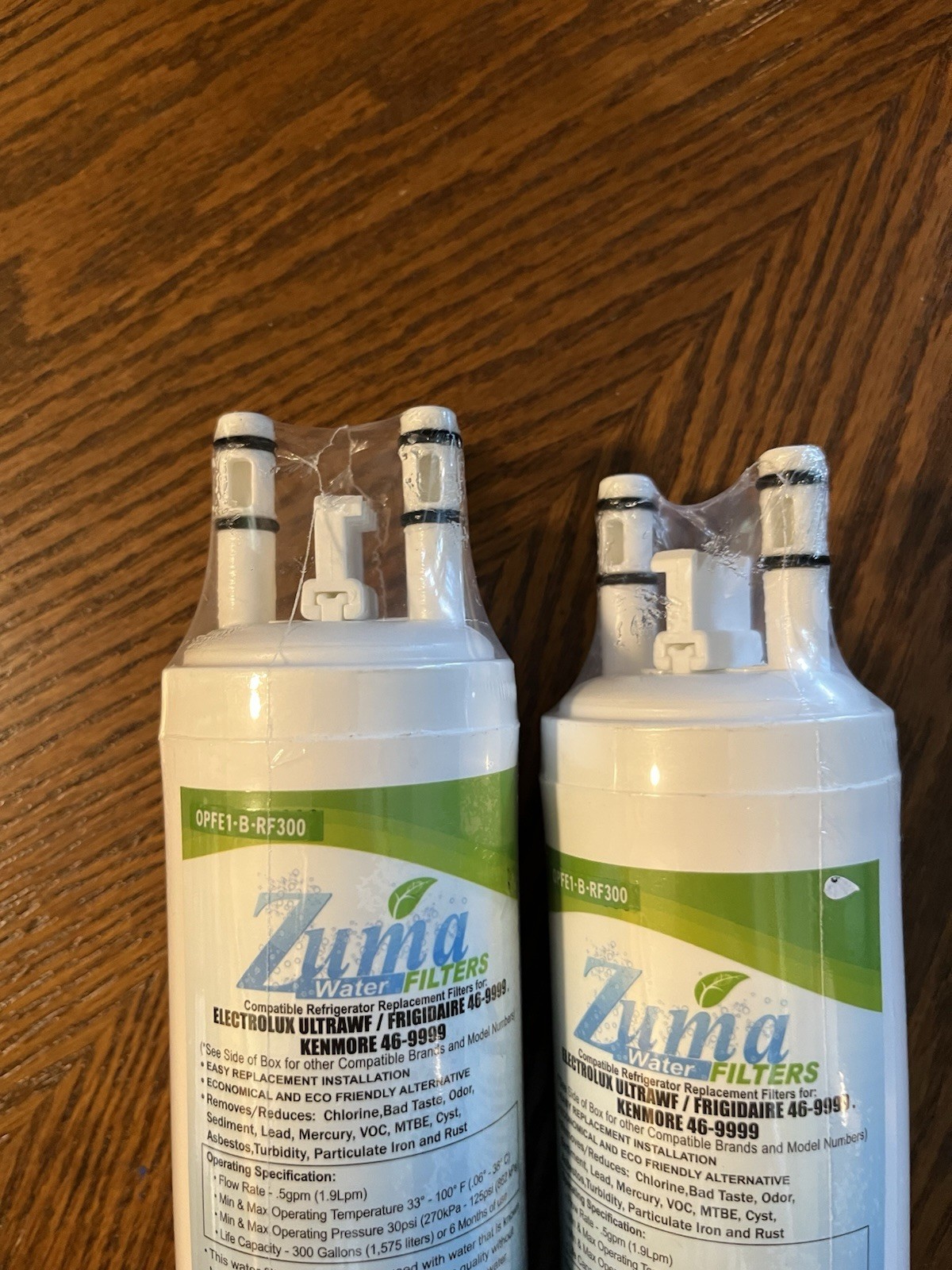 2 Zuma Kenmore 46-9999 Compatible Refrigerator Water Filter OPFE1-B-RF300 Sealed