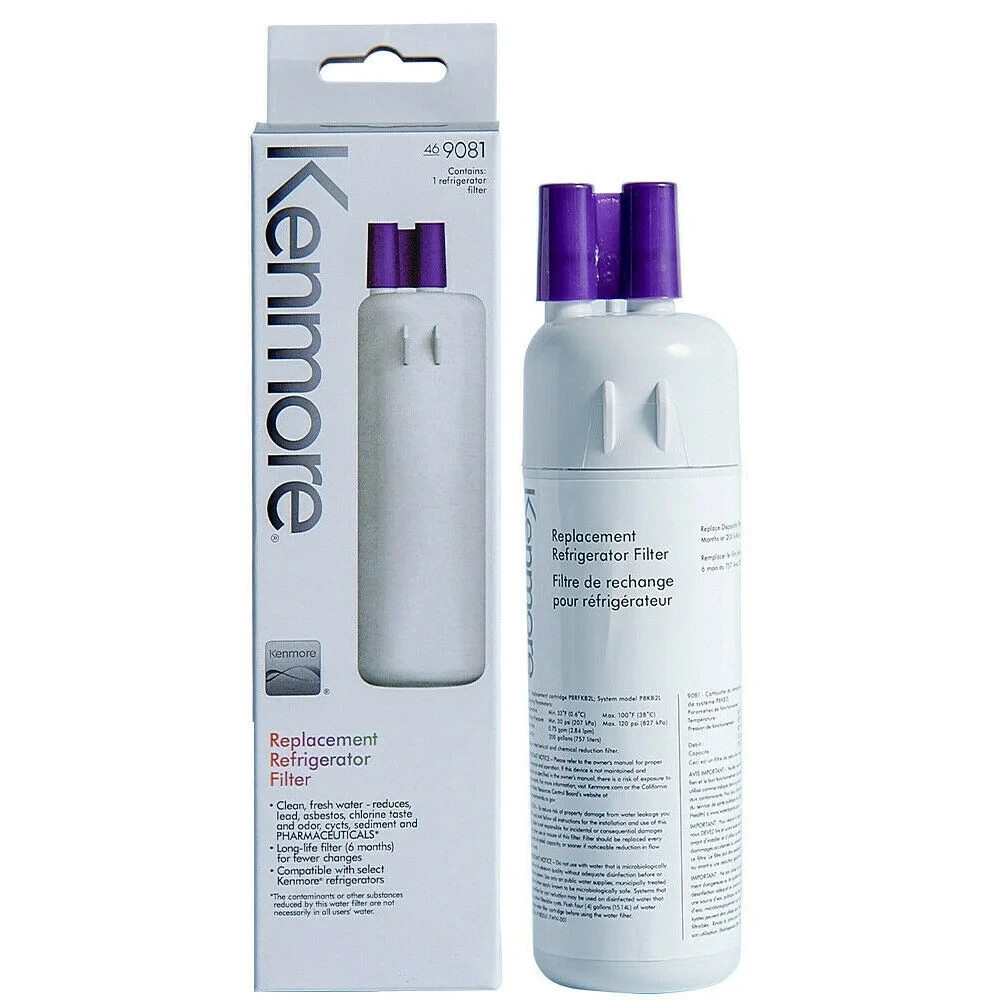 2 Pack Kenmore 9081 469081 46-9930 Replacement Refrigerator Ice Water Filter