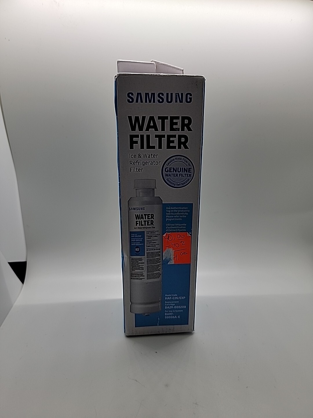 Samsung OEM DA29-00020B HAF-CIN/EXP Refrigerator Water Filter