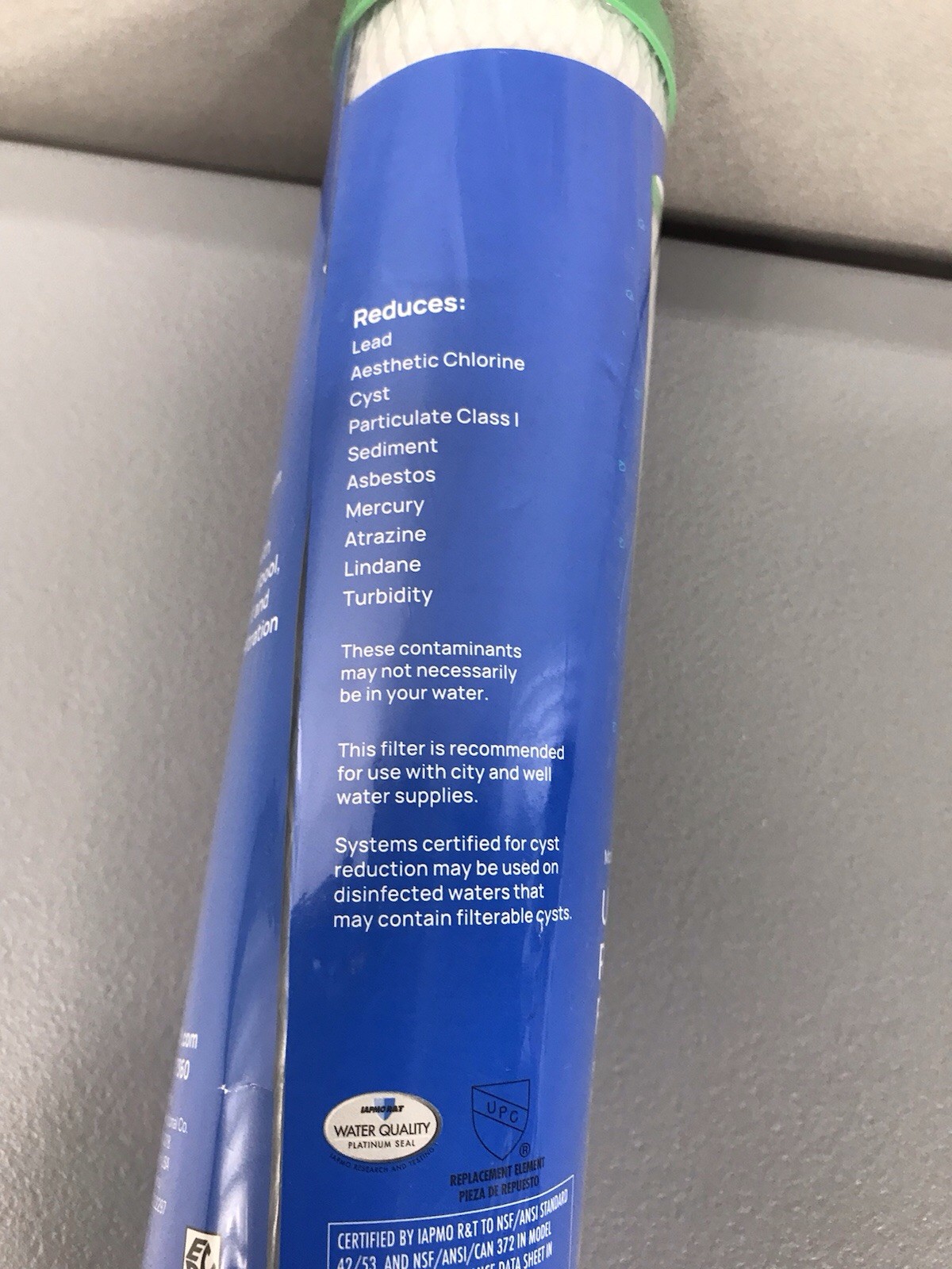 Culligan RC-EZ-1 Replacement Water Filter Cartridge 0.5 Micron US-600A New