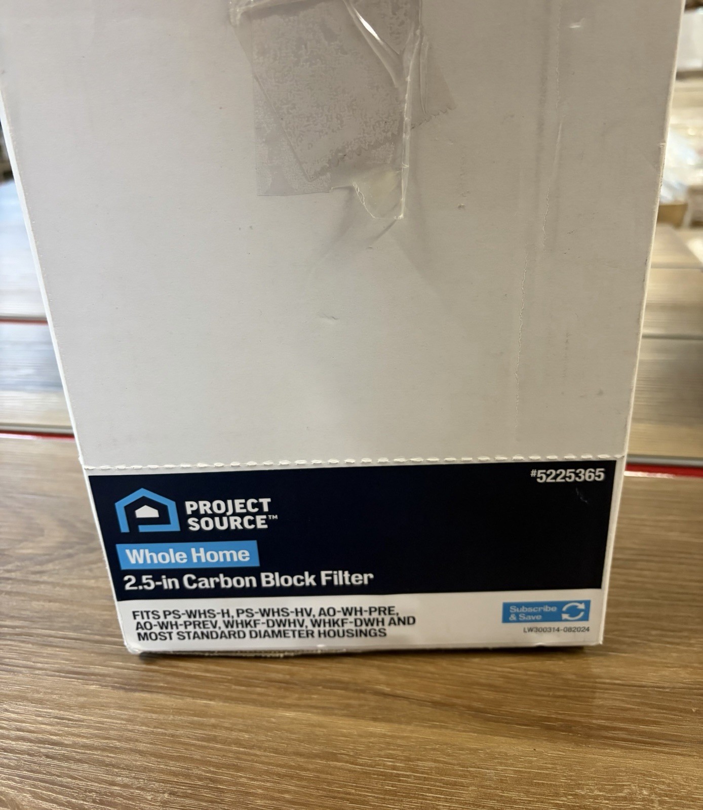 Lot Of 2 Project Source 2.5-in Carbon Block Filter