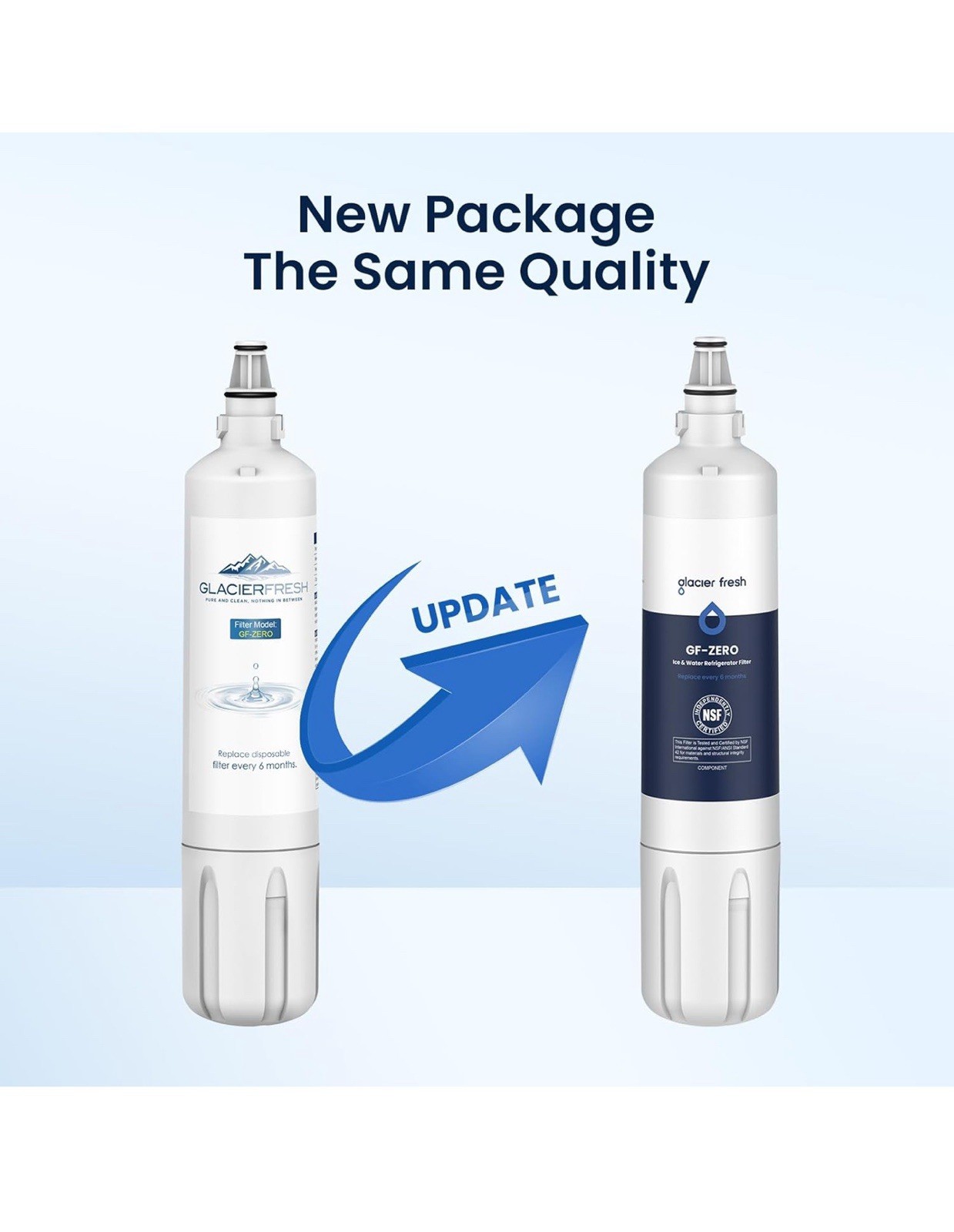 GLACIER FRESH Water Filter Replacement for Sub-Zero 4204490, 4290510, 9030868…