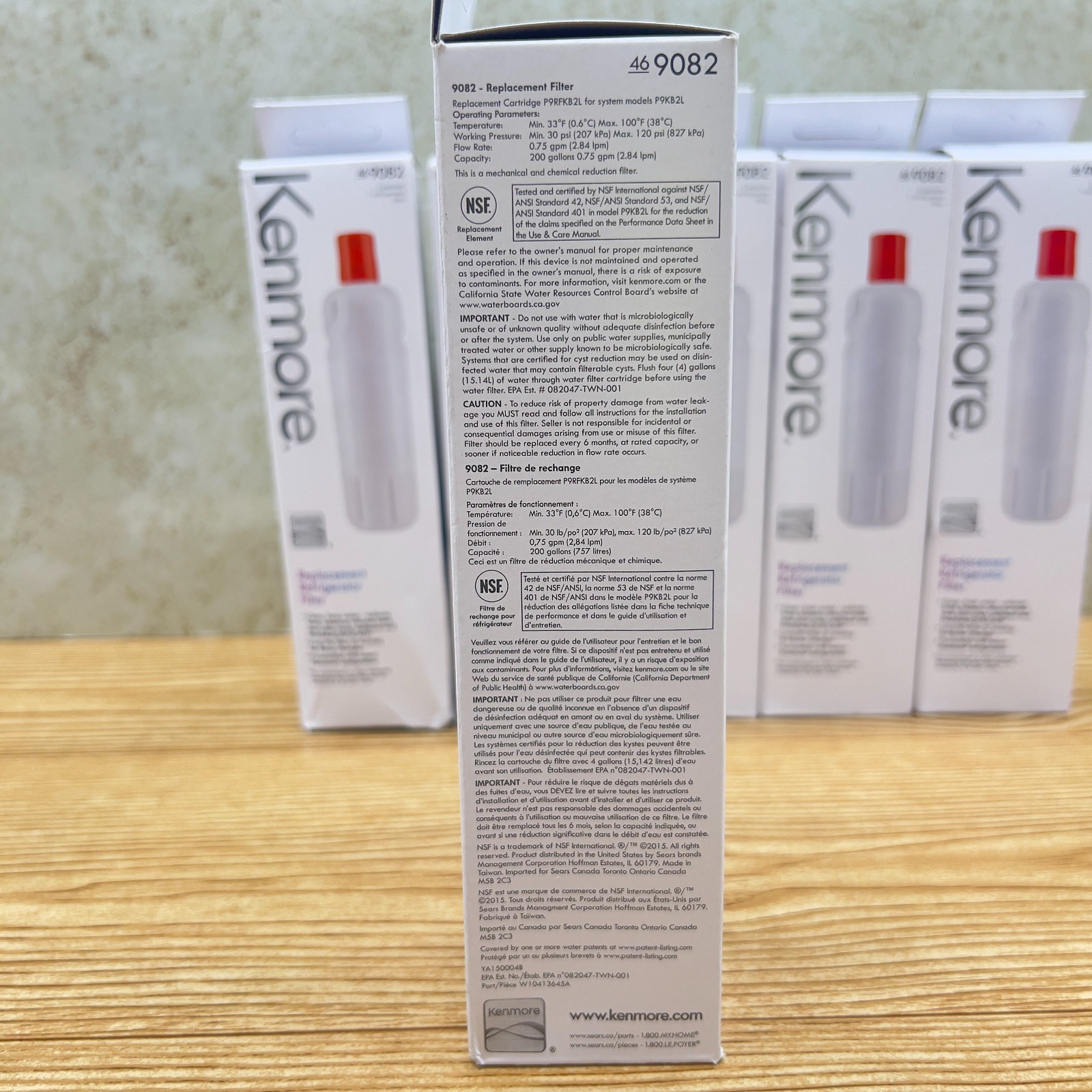 6 pk Kenmore 9082 Replacement Refrigerator Water Filter OEM Genuine SEALED