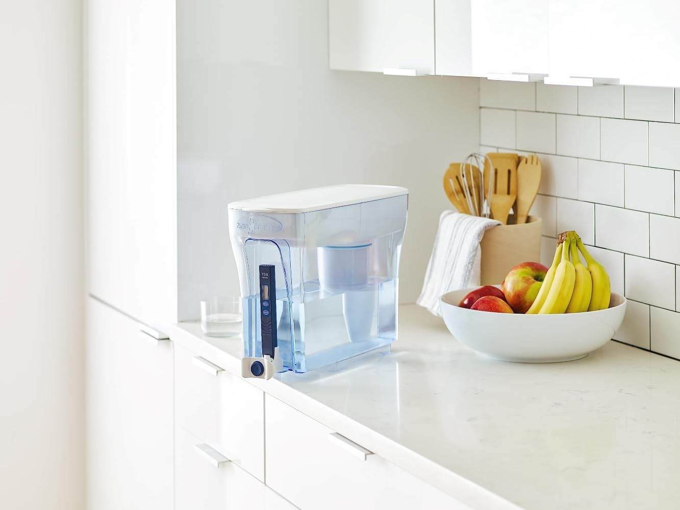 ZeroWater 23-Cup Dispenser Ready-Pour 5-Stage Water Filter with 0 TDS Water