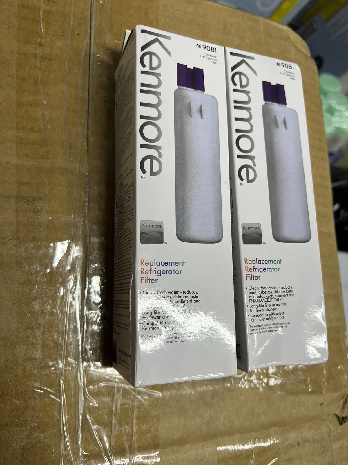2 Pack 9081 Kenmore 469081 46-9930 Refrigerator &Water Filter Sealed US Stock