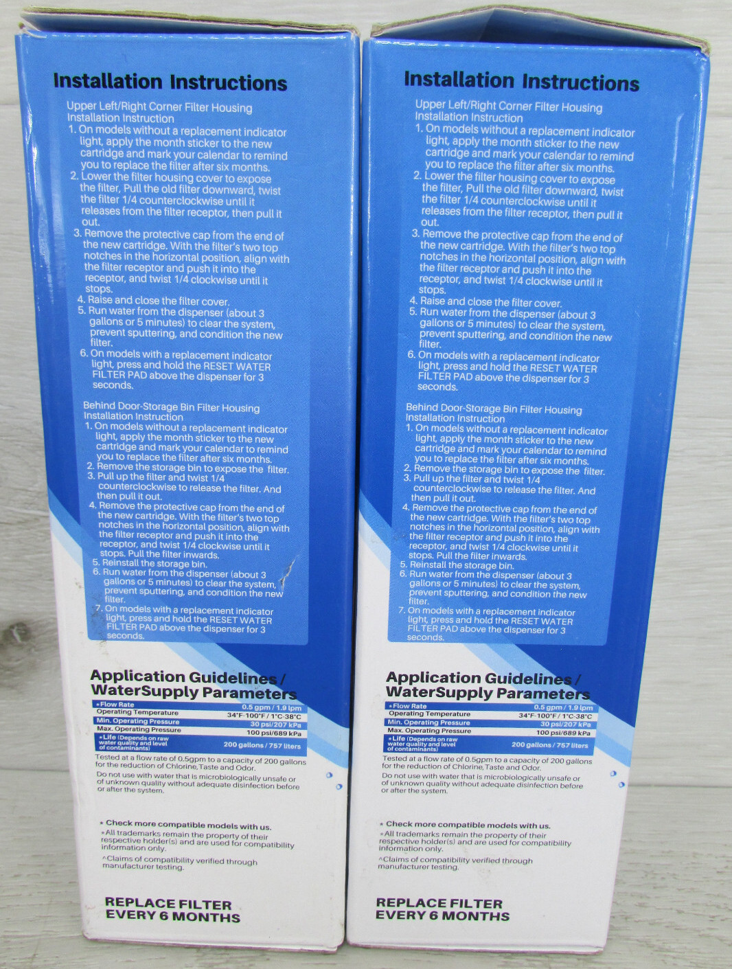 ICEPURE RWF4700AC Replacement LG LT1000P MDJ64844601 ADQ74793501 LT1000PC 2 PACK