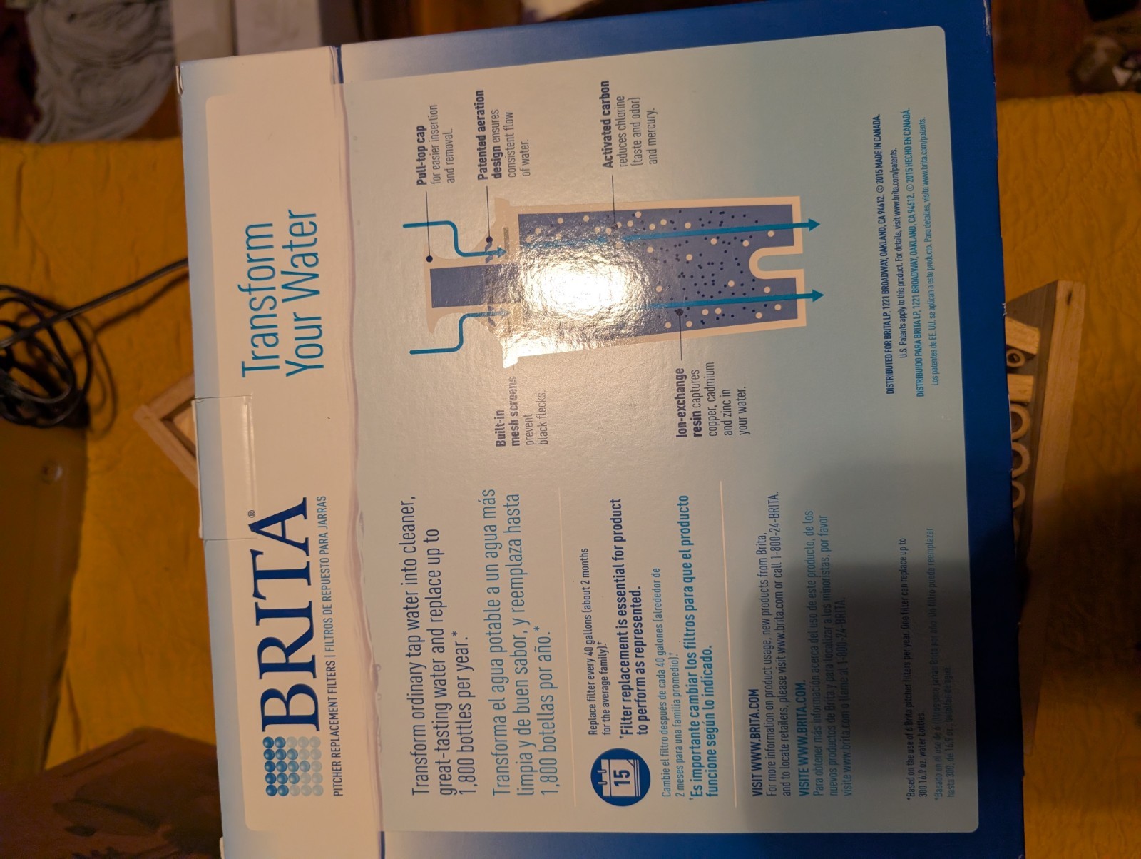 Brita 987554 Pitcher Replacement Filters – 8 Pack ( 2 Missing)