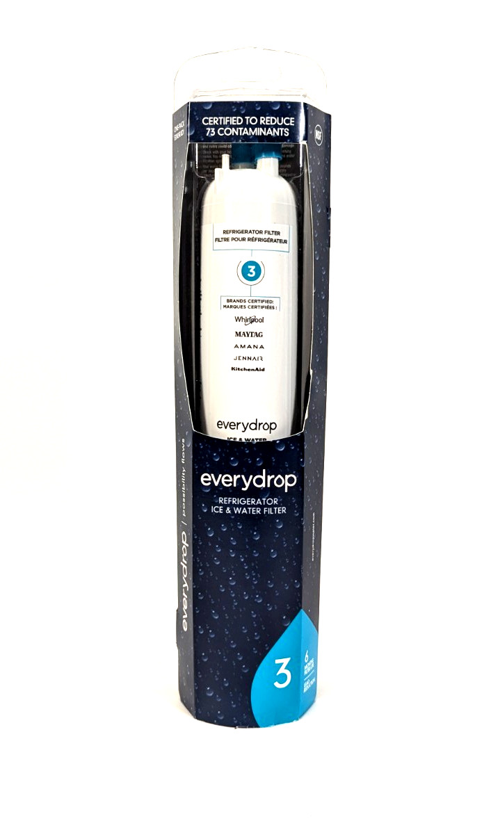 NEW Whirlpool Everydrop Refrigerator Ice And Water Filter 3