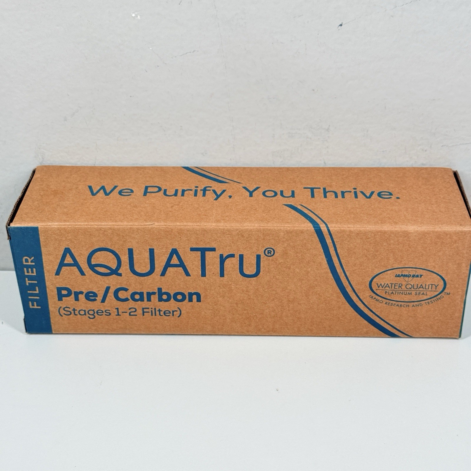 AquaTru AT2001 Pre/Carbon Water Filter Stages 1-2 SEALED In Box FREE SHIPPING