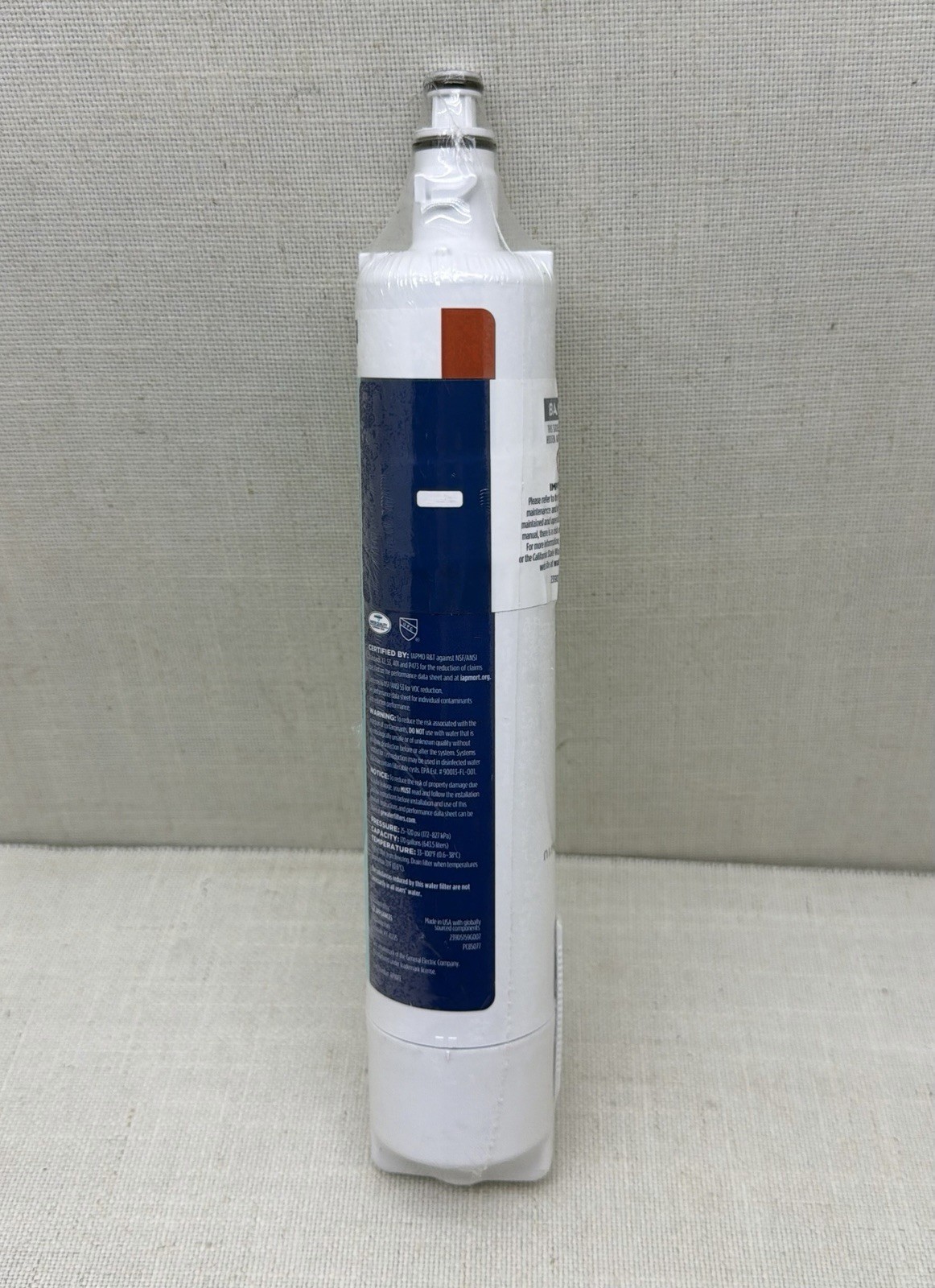 GE RPWFE Refrigerator Replacement Water Filter