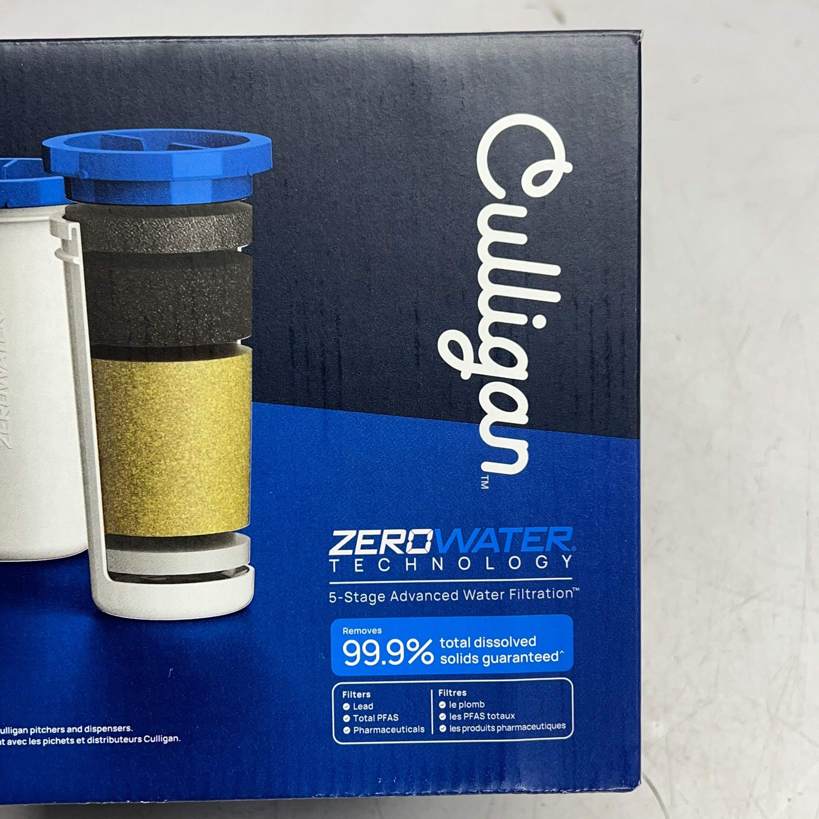 CULLIGAN (4 PACK) 5-stage Filter Replacements For Zero Water Pitcher ZEROF04