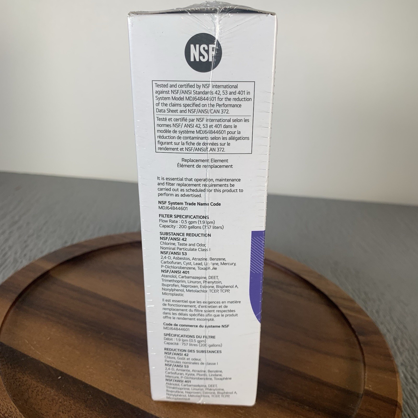 LG LT1000P2 Refrigerator Water Filter Genuine OEM 6 Month 200 Gallon 2 Pack