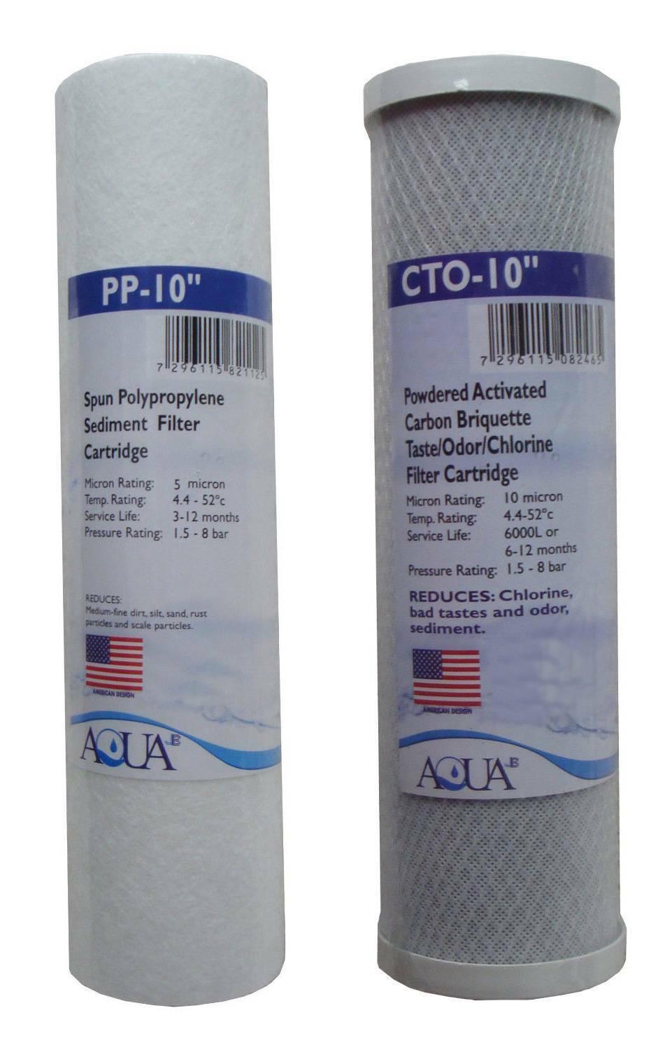 2 pcs Reverse Osmosis Replacement Filter set
