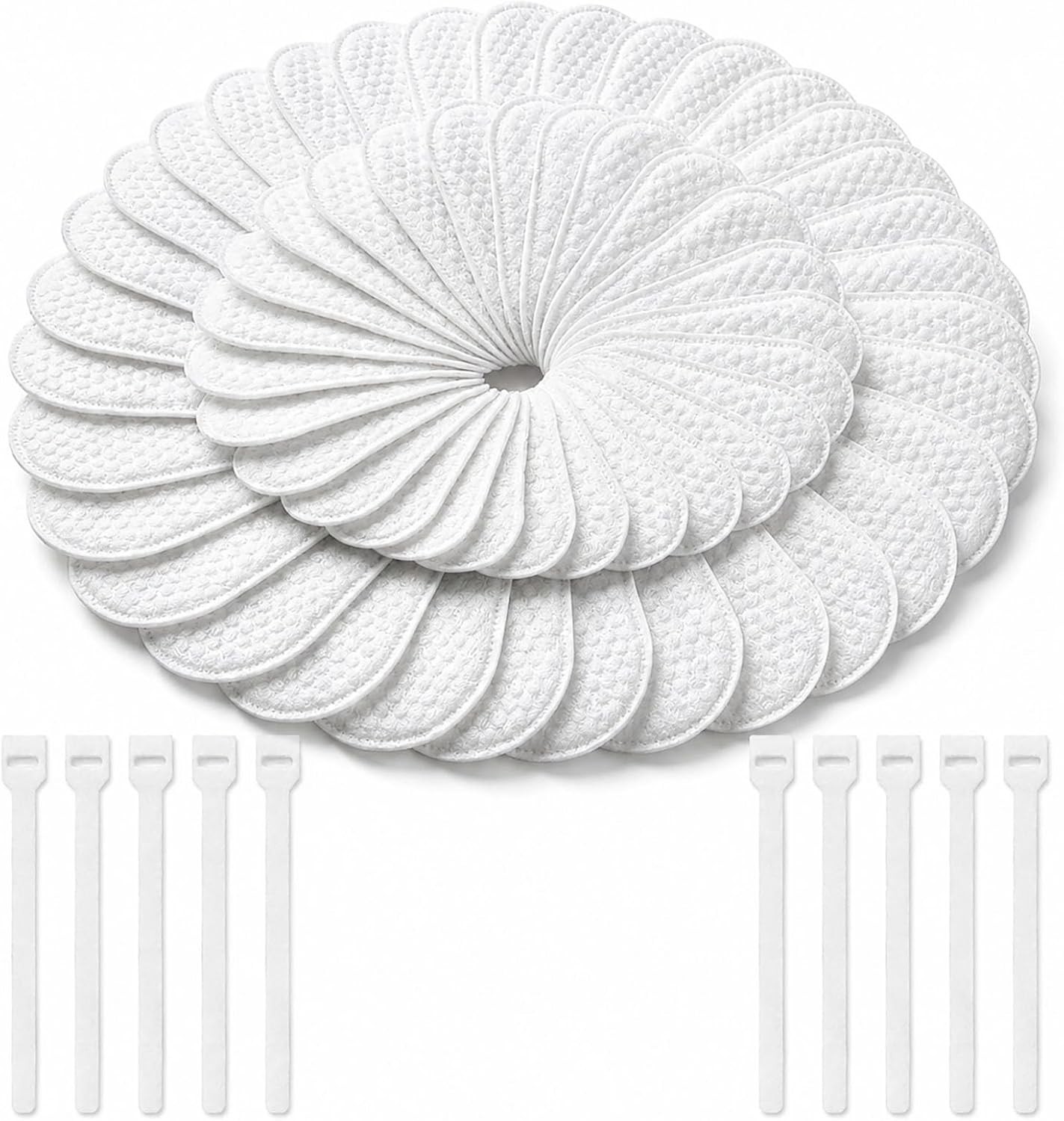 100PCS Cotton Filter Bag For Faucet, DIY Faucet Filter Cotton Bags Water Filters
