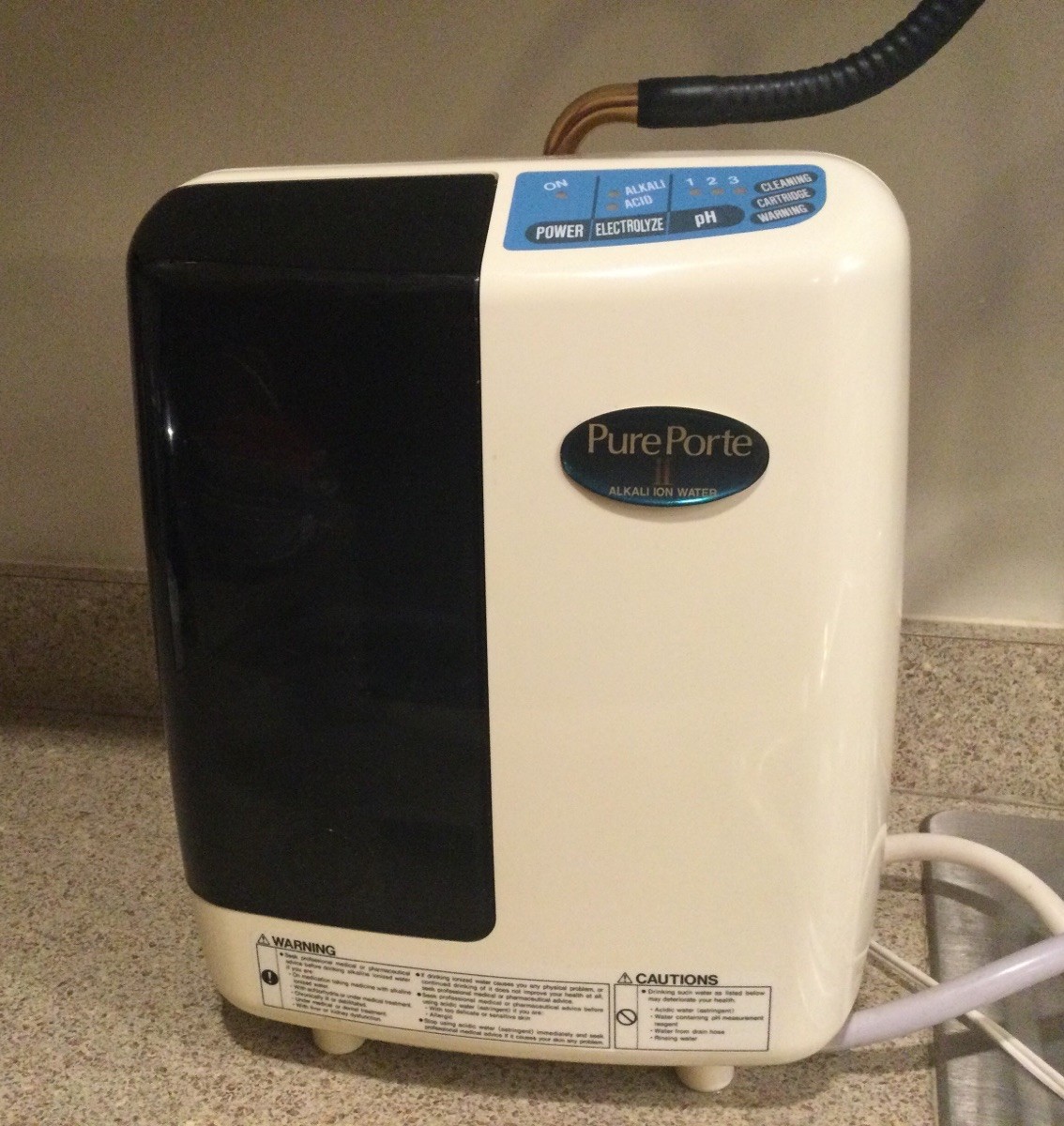 Toyo Pure Porte II Gold Water Ionizer TYH-81 from 2006 (now Leveluk)