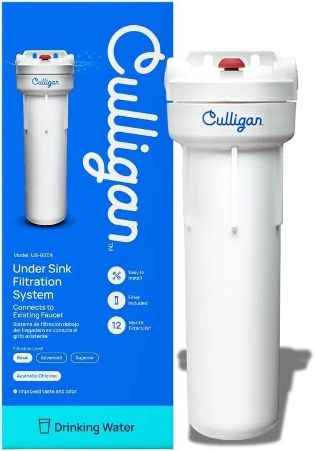 Cleaner Water at Your Tap: Under-Sink Filter with Easy Installation & Durability