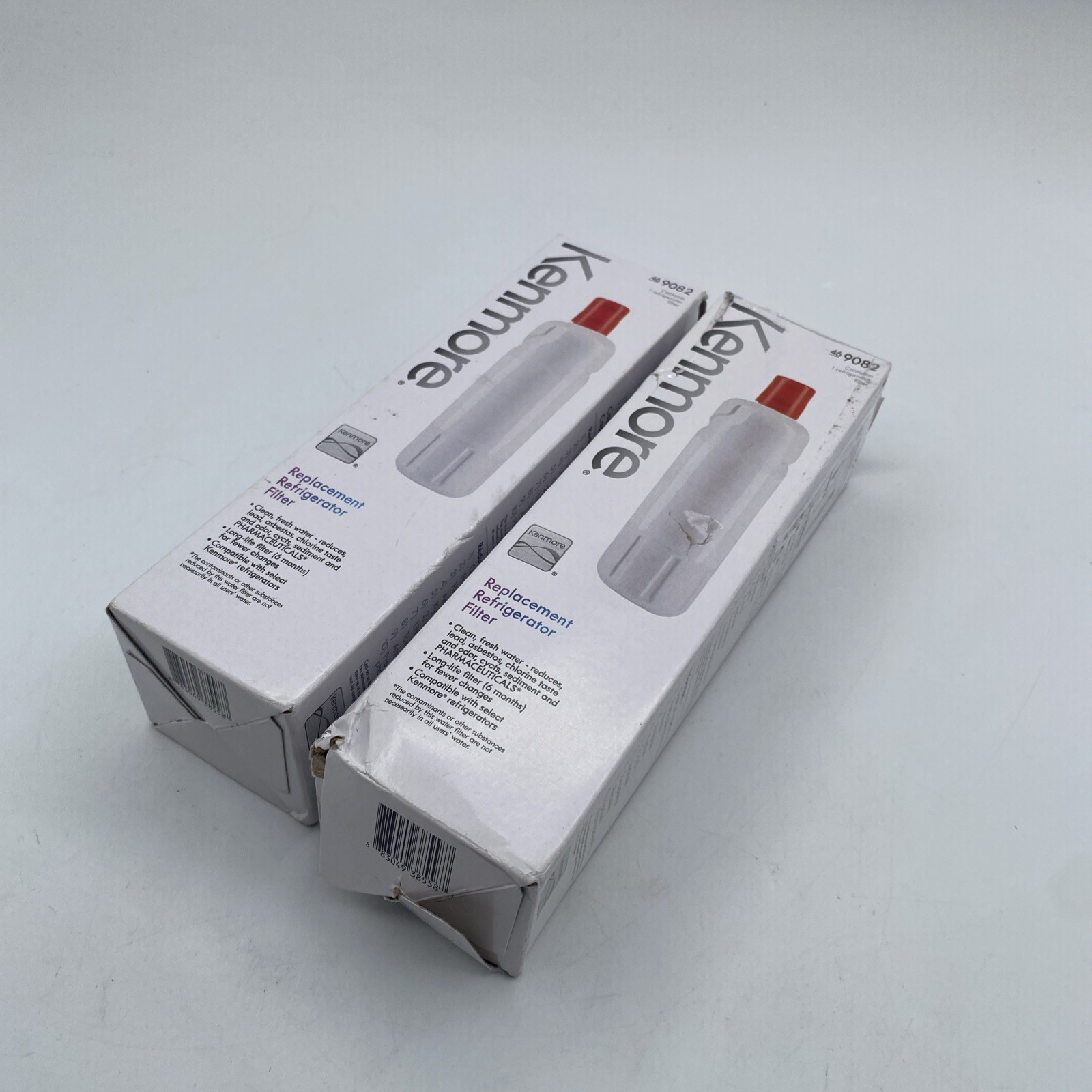 New Sealed 2 Pack Kenmore 9082 469082 Refrigerator Water Filter 46-9082 US ship